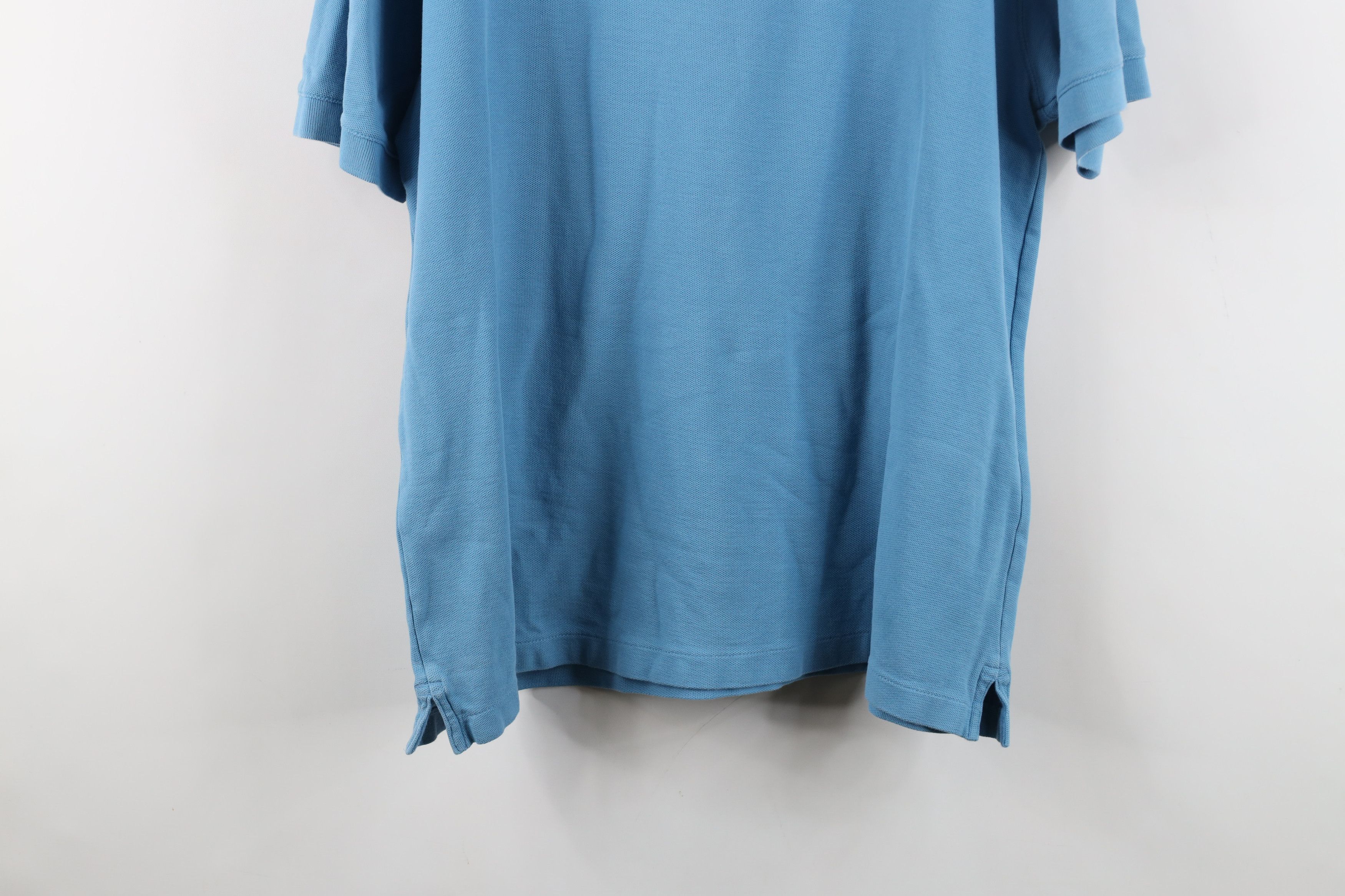 Patagonia Vintage Patagonia Spell Out Organic Cotton Polo Shirt Blue Size US L / EU 52-54 / 3 - 12 Thumbnail