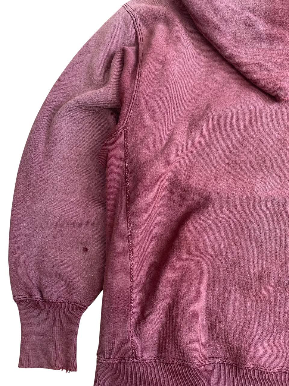 Champion Vintage 90’s Champion Reverse Weave Sunfaded Thrashed Hoodie Size US L / EU 52-54 / 3 - 10 Thumbnail