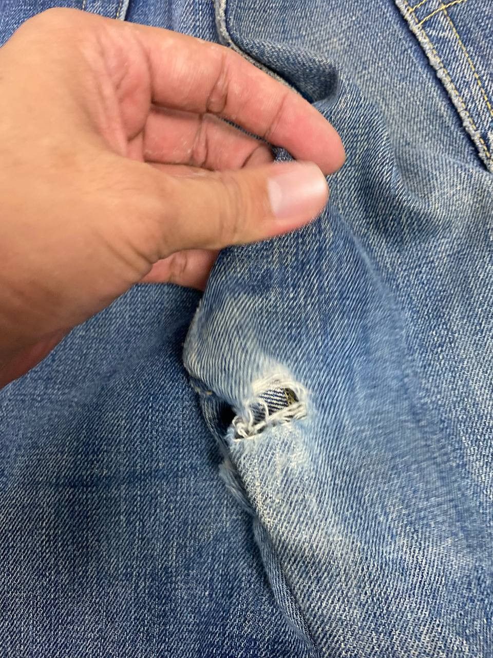 Levi's vintage levis 503b-xx big e selvedge distressed denim Size US 35 - 6 Thumbnail
