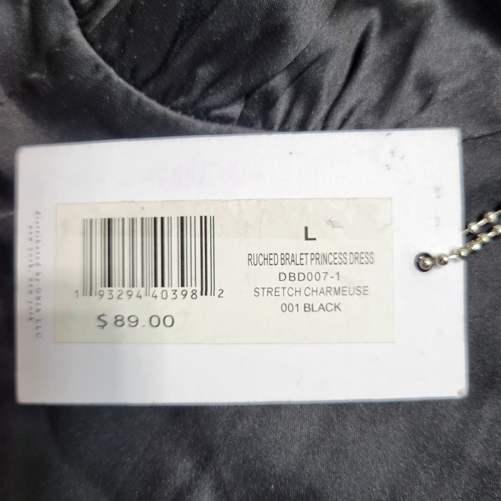 Vintage Danielle Bernstein Ruched Bralet Princess Dress Mini Fit & Flare Cocktail L NWT Dress Size ONE SIZE - 6 Thumbnail