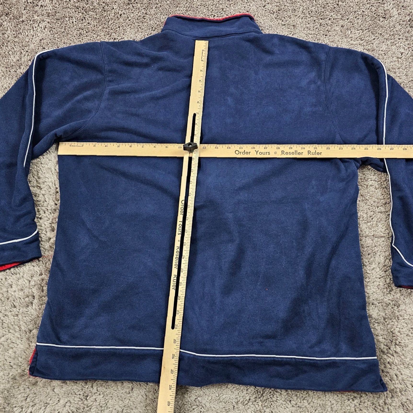 Nike VINTAGE Nike Jacket Mens XL Blue Velour Full Zip Lined Windbreaker Swoosh 90s Mens XL Blue Velour Jacket Size US XL / EU 56 / 4 - 7 Thumbnail