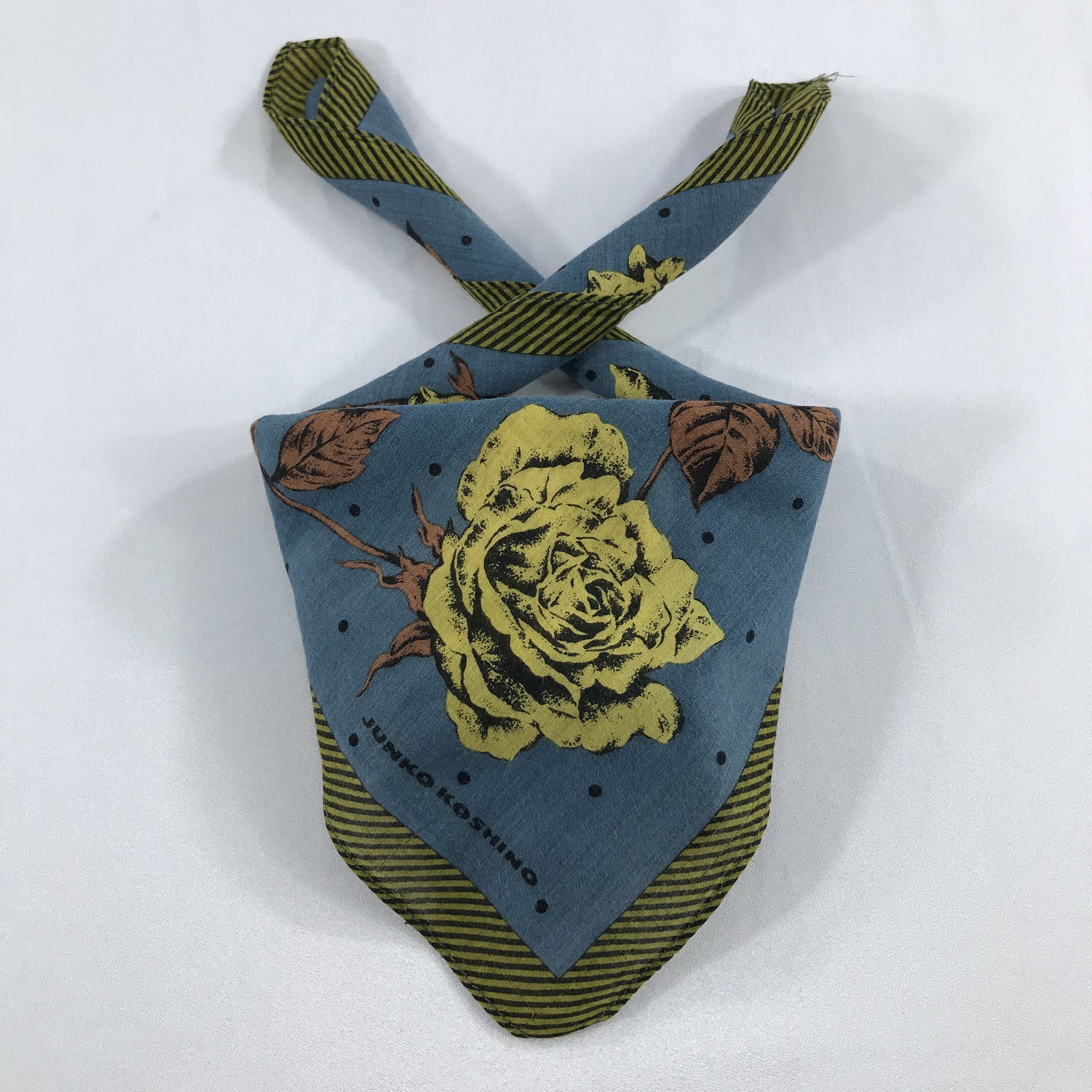 Mr. Junko × Vintage Junko Koshino Bandana / Handkerchief / Neckerchief - S1941 Size ONE SIZE - 3 Thumbnail