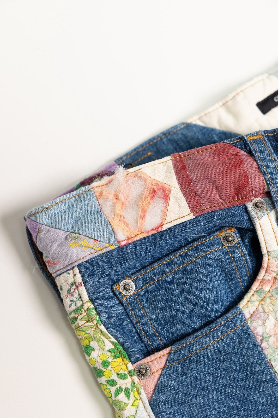 Cout de la Liberte Cout De La Liberte Patchwork Denim Size US 30 / EU 46 - 2 Thumbnail