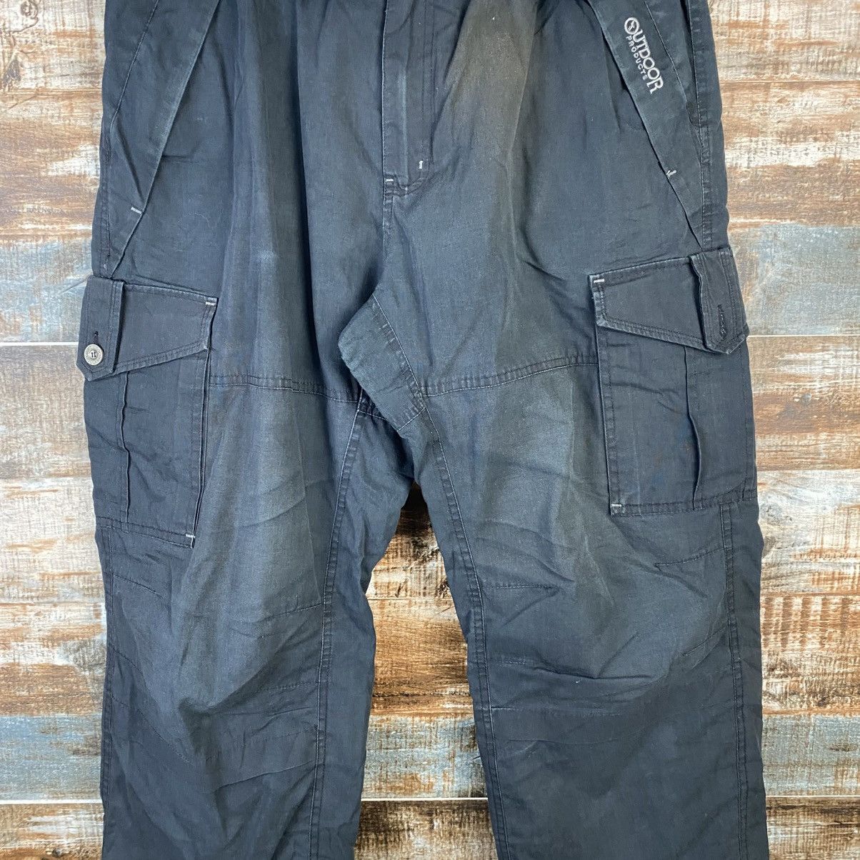 Other DL Outdoor Life Black Cargo Multipocket Pants #C1250 Size US 32 / EU 48 - 5 Thumbnail