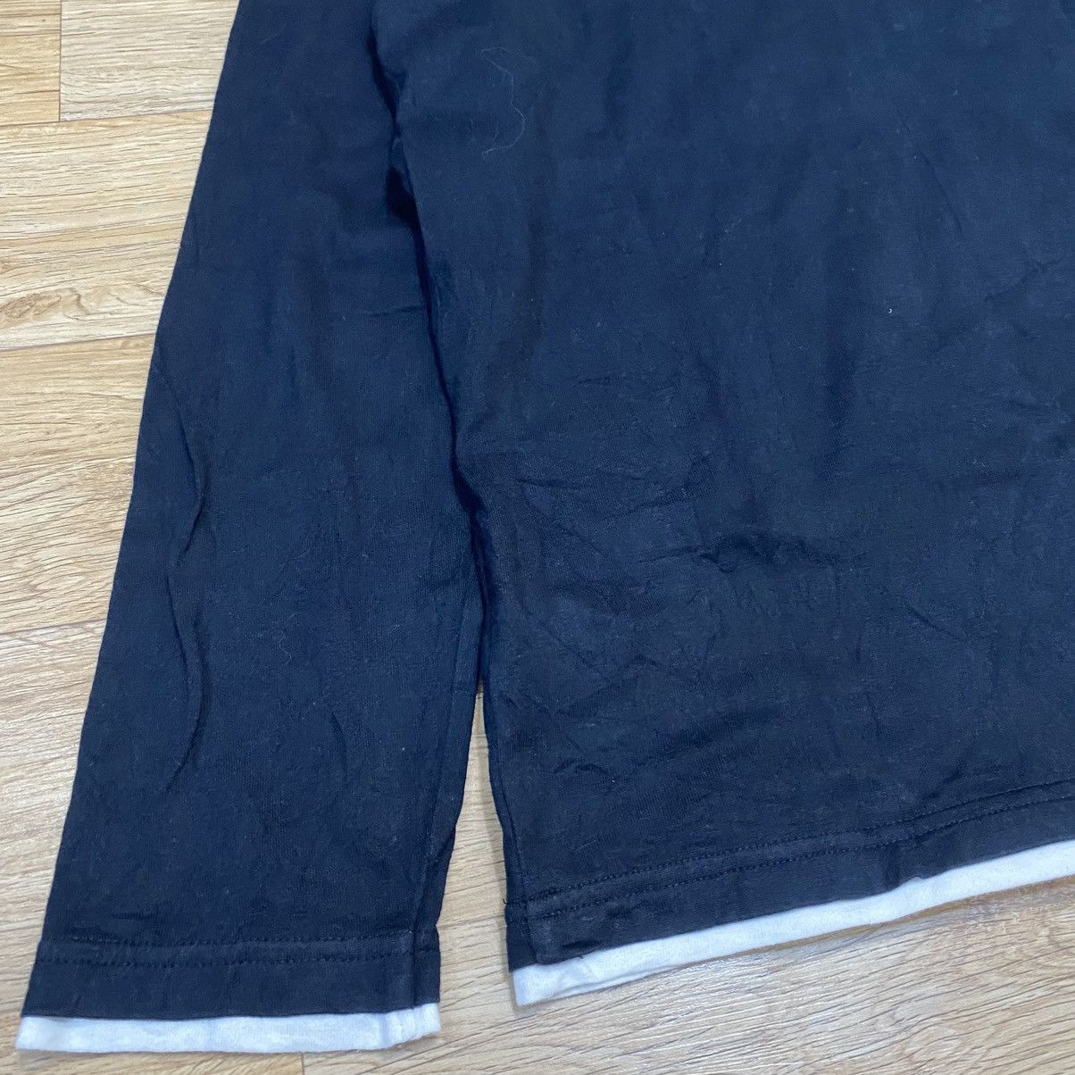 Hysteric Glamour 2000s Armee Francaise Darkwear Style Double Layerd LS Tee Size US M / EU 48-50 / 2 - 12 Thumbnail