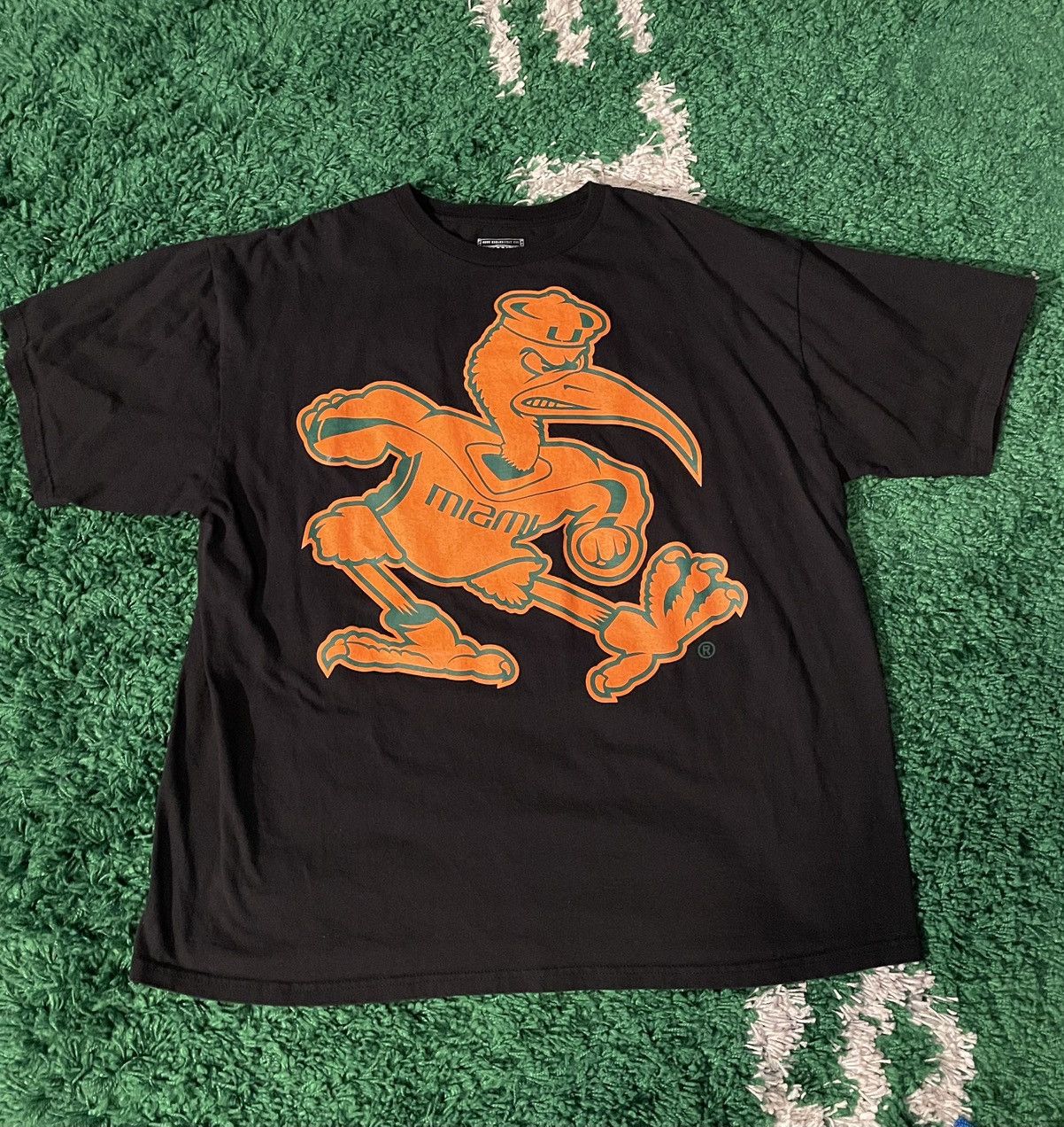 NCAA Miami Hurricanes Sebastian the Ibis Mascot XL NCAA Vintage Size US XL / EU 56 / 4 - 1 Thumbnail