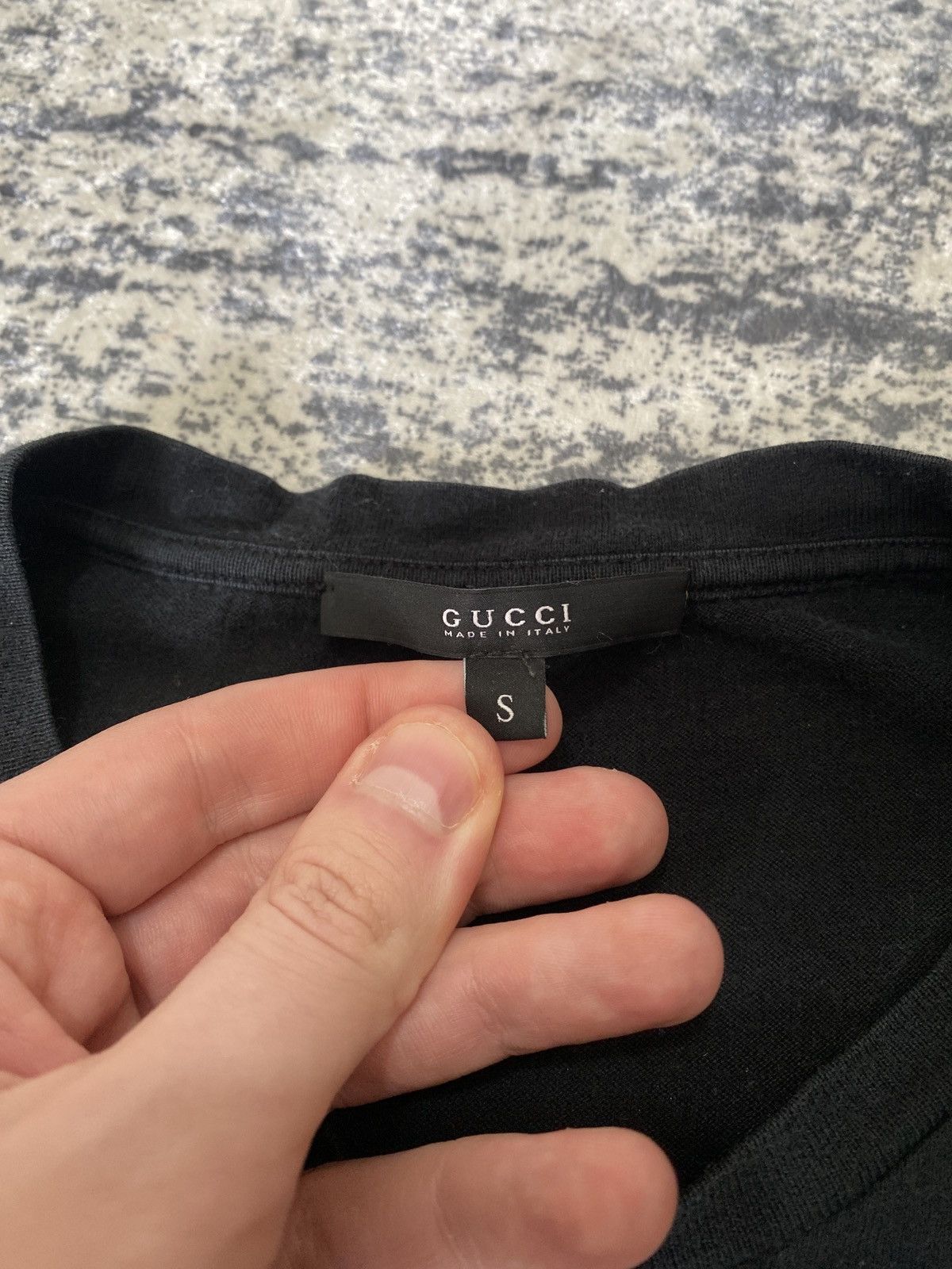Gucci Gucci luxury web with small g in sleeve blouses Size M / US 6-8 / IT 42-44 - 2 Thumbnail