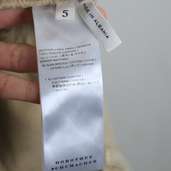 DOROTHEE SCHUMACHER Dorothee Schumacher Blurry Blooming Denim Pants Size 5 Size 32" / US 10 / IT 46 - 7 Thumbnail