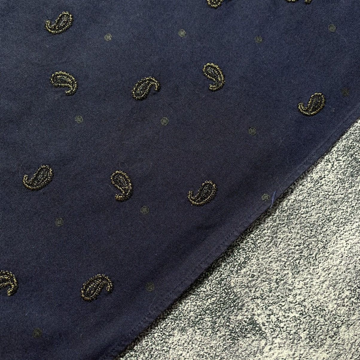 Beams Plus 🔥Beams plus Japan Paisley embroidery poloshirt Size US M / EU 48-50 / 2 - 5 Thumbnail