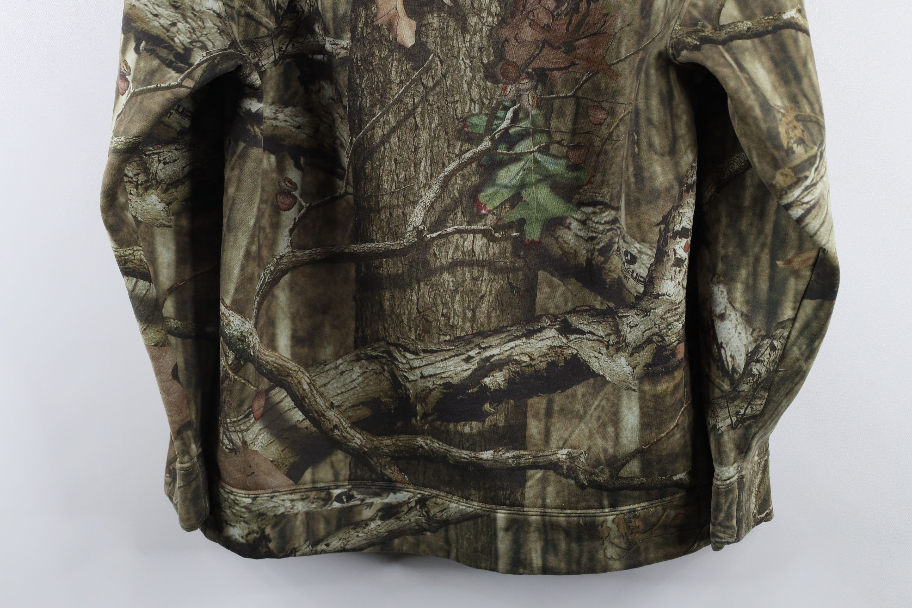 Under Armour × Vintage Under Armour Big Logo Infinity Camouflage Hoodie Sweatshirt Size US S / EU 44-46 / 1 - 12 Thumbnail