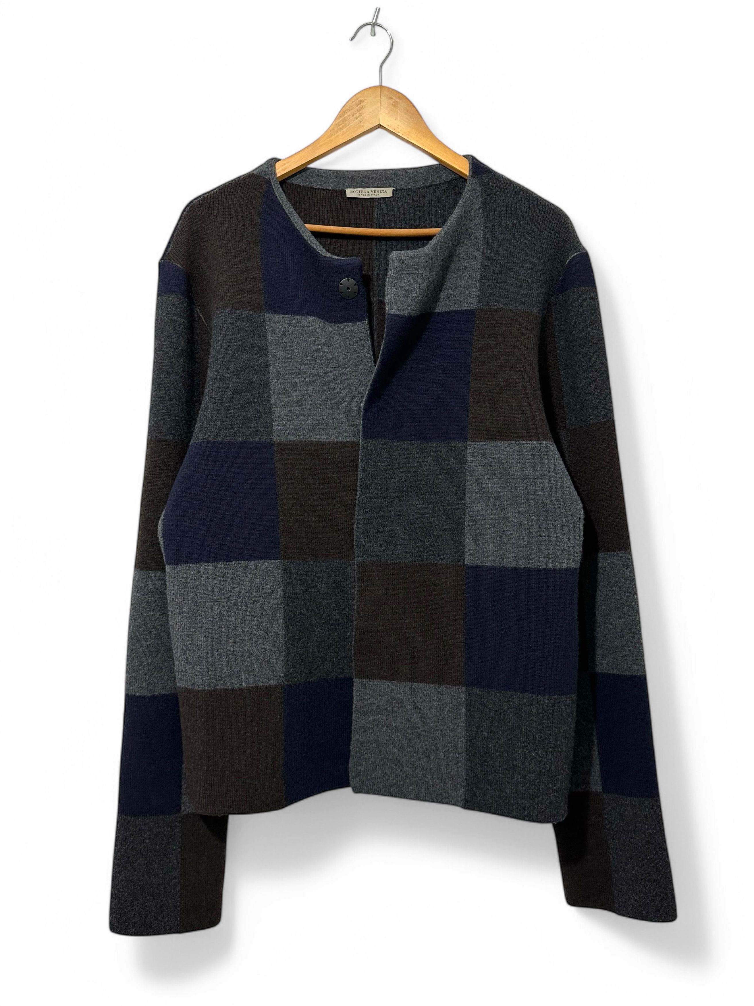 Bottega Veneta Bottega Veneta Multi Color Wool Cardigan Sweater M-L Size US M / EU 48-50 / 2 - 1 Thumbnail