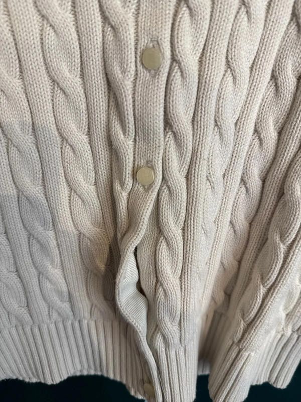 Polo Ralph Lauren Ralph Lauren Cable Knit Cardigan Size L / US 10 / IT 46 - 5 Thumbnail
