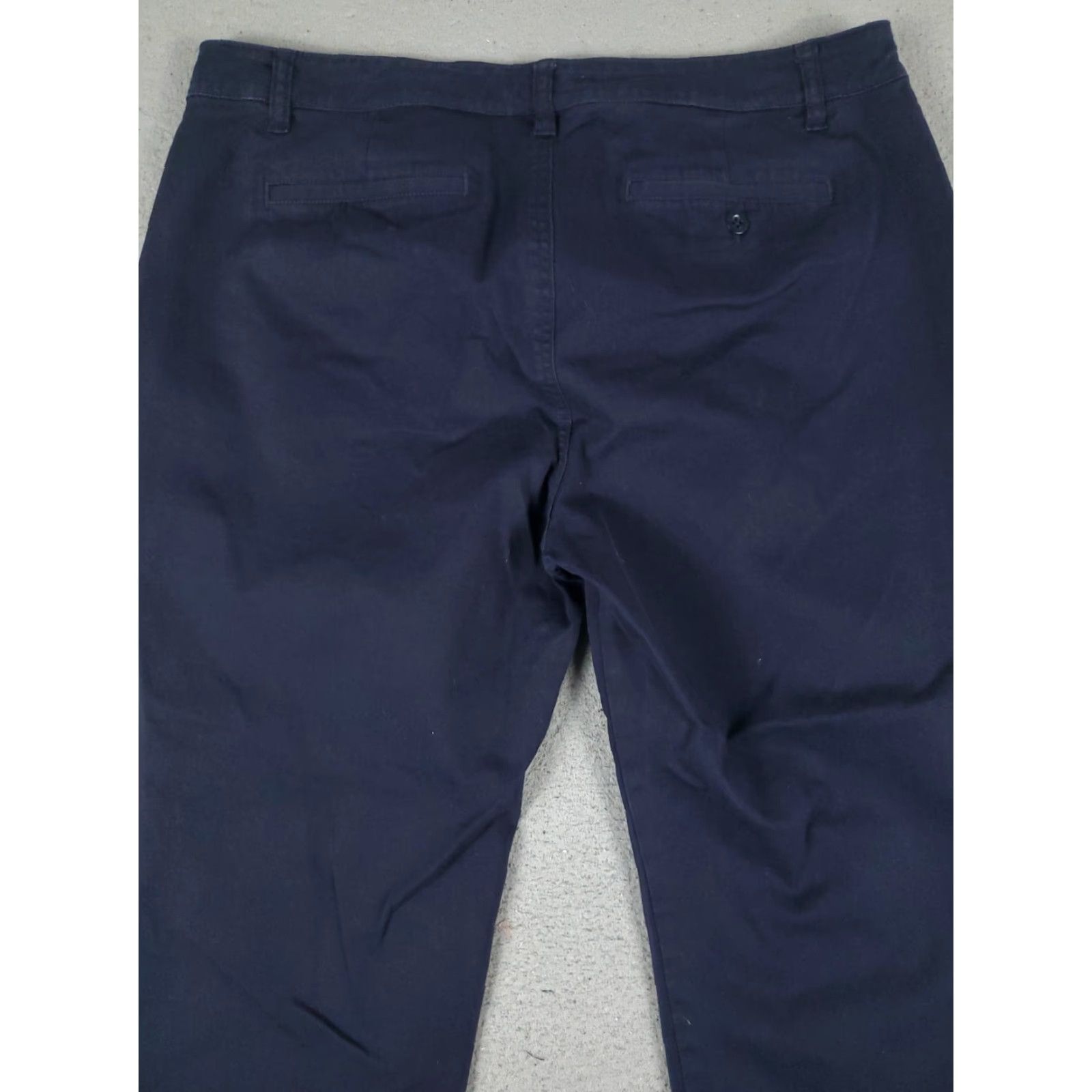 Ralph Lauren Ralph Lauren Jeans Womens Size 12P 33x26 Blue Straight Leg Cotton Blend Pants Womens Size 34" / US 12 / IT 48 - 7 Thumbnail