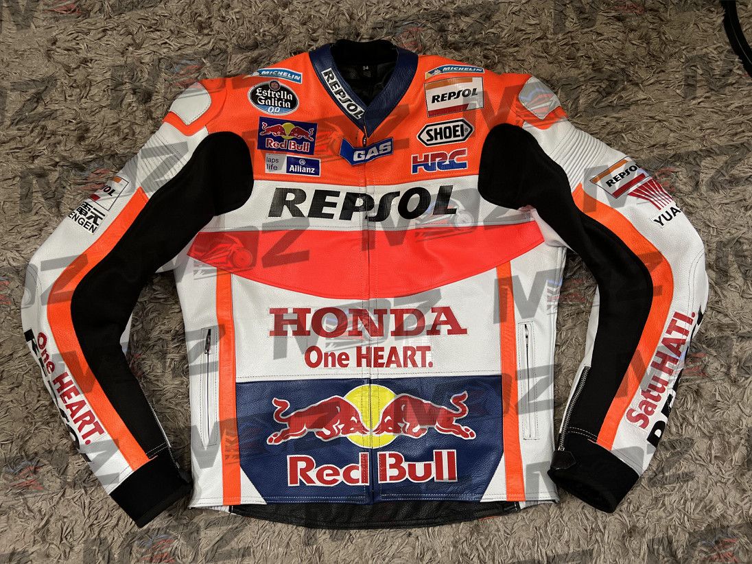 Honda Honda Repsol Motorbike Leather Jackets, Classic Moto Style | Grailed