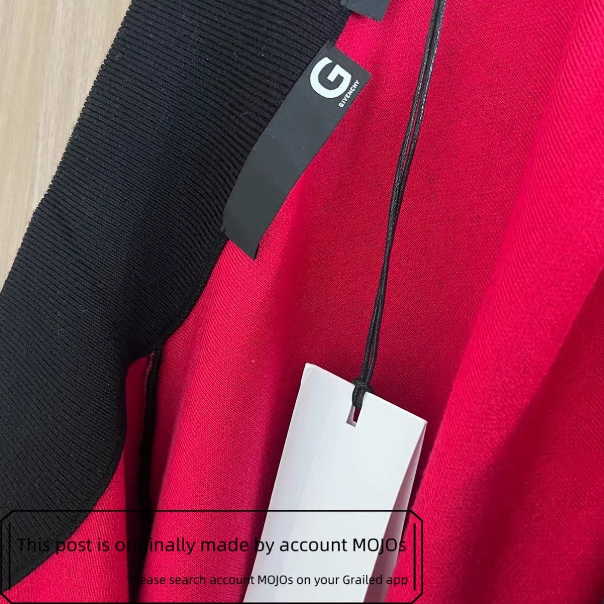 Givenchy Sz L Givenchy Wool Zip-Up Track Jacket mojos1250 Size US L / EU 52-54 / 3 - 5 Thumbnail
