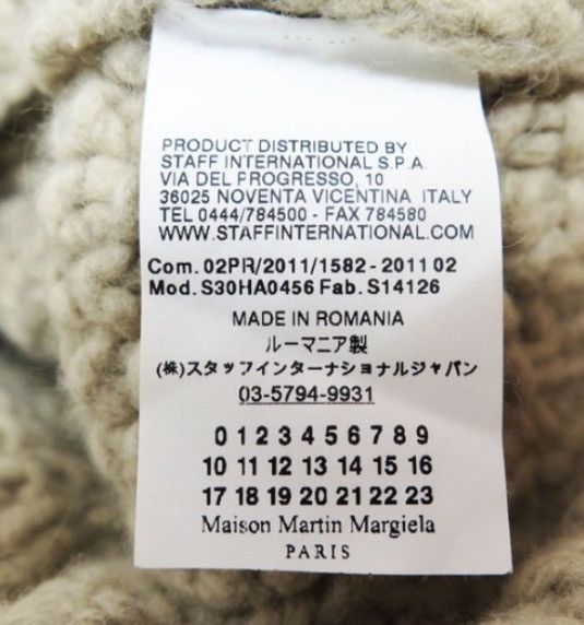 Maison Margiela MAISON MARTIN MARGIELA 10 SWITCHING FISHERMAN KNIT SWEATER Size US M / EU 48-50 / 2 - 6 Thumbnail
