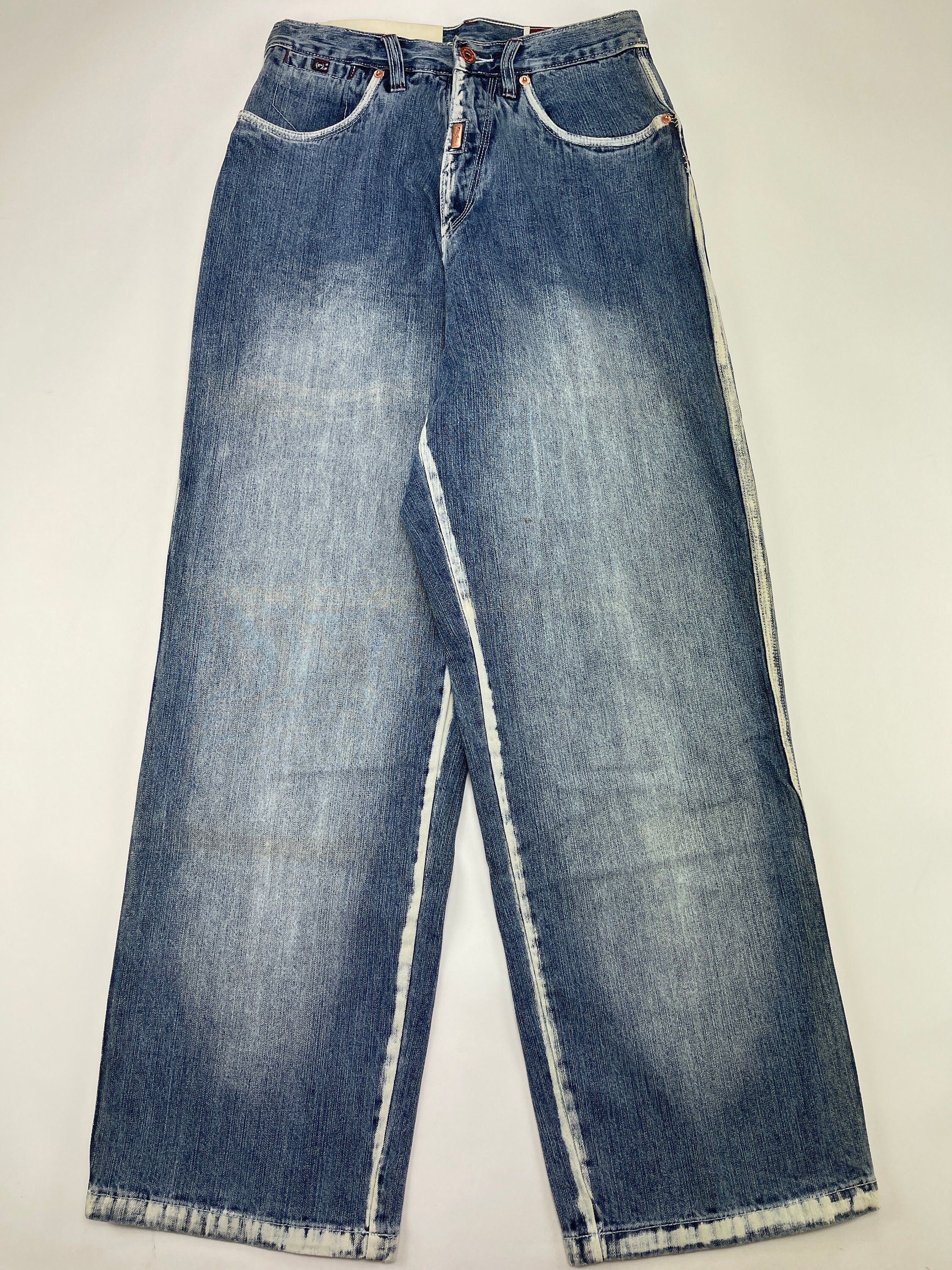 Phat Farm Phat Farm jeans, vintage, 90s hip hop, baggy jeans, 1990s 28 Size US 28 / EU 44 - 2 Thumbnail