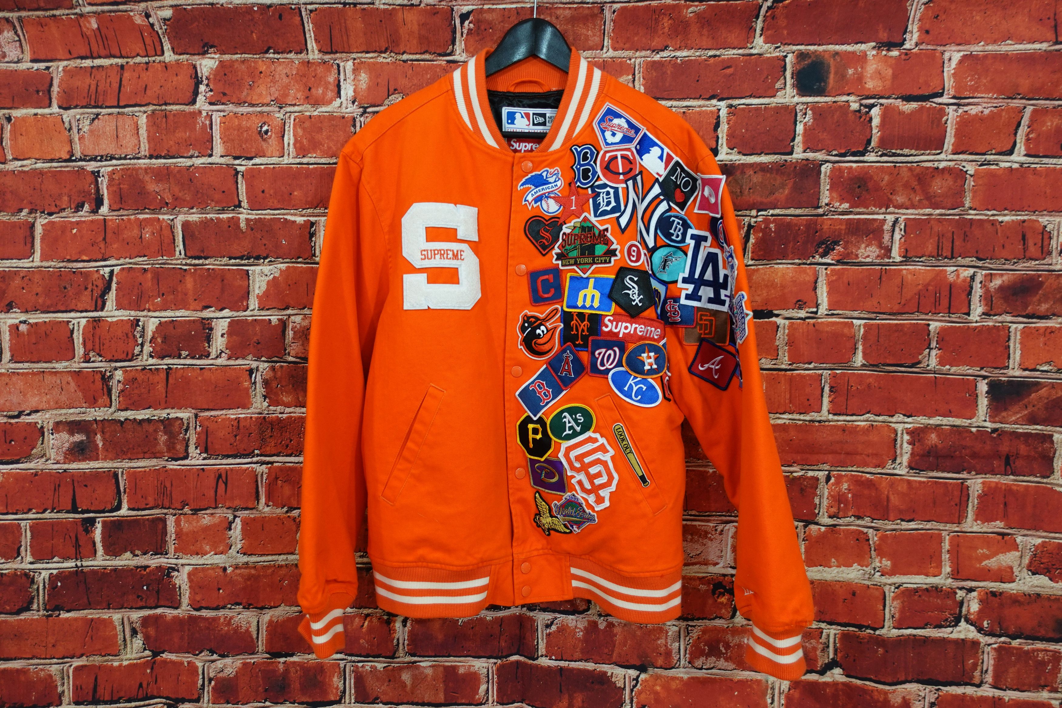 New Era × Supreme Supreme New Era MLB Varsity Jacket | Grailed
