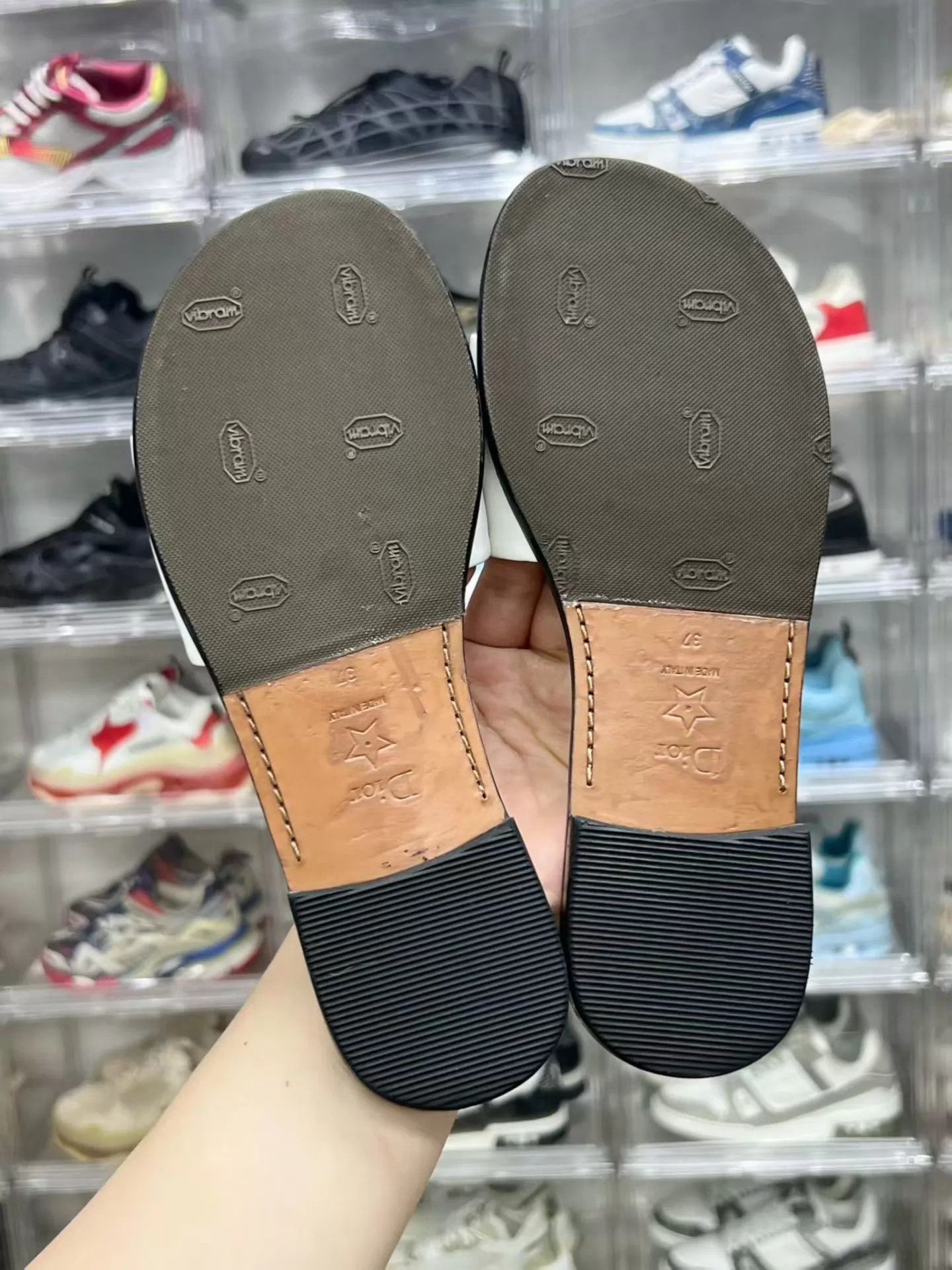 Dior DIOR Logo Slide Sandals 37 EUR Resoled Near Mint Size US 6.5 / IT 36.5 - 8 Thumbnail