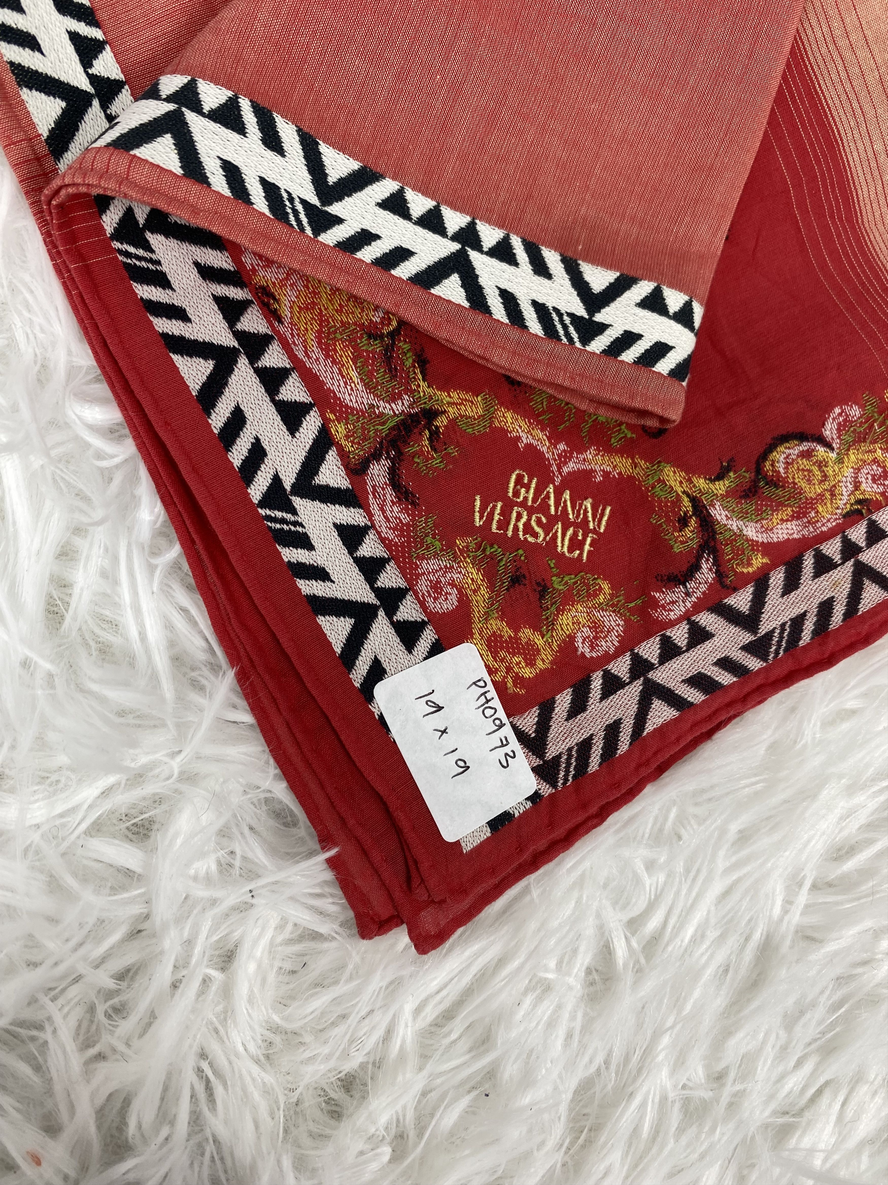 Vintage Vintage Gianni Versace Handkerchief Neckerchief PH0973 Size ONE SIZE - 2 Thumbnail