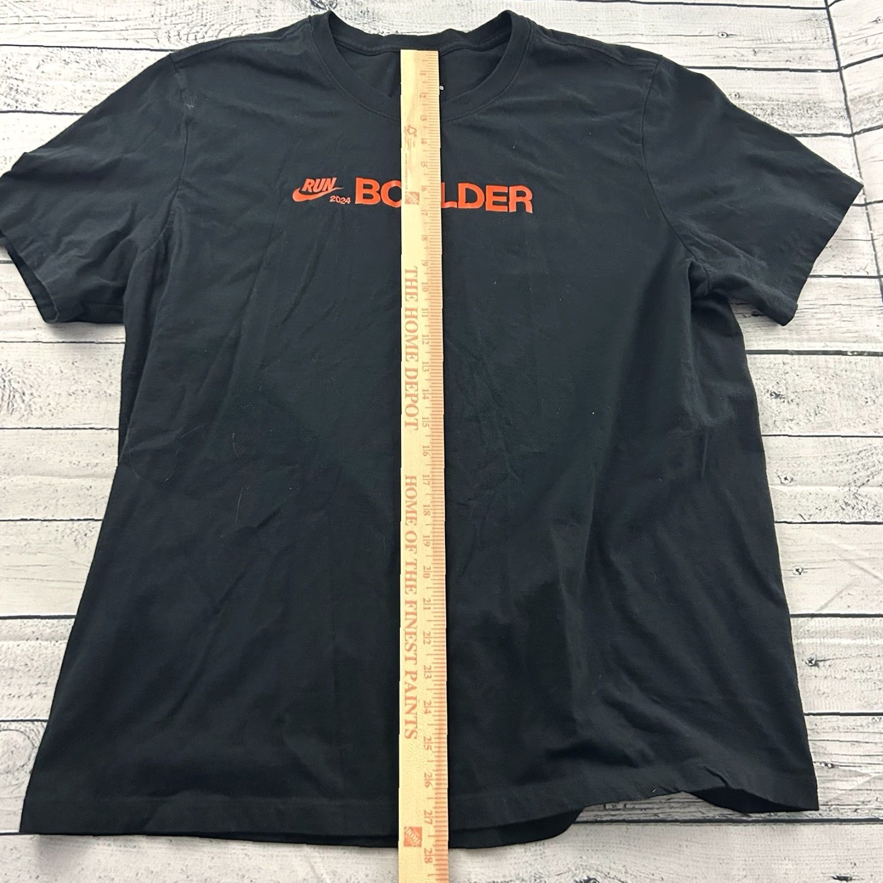 Nike Nike Boulder 2024 Short Sleeve T-Shirt Men XL Black Orange Size US XL / EU 56 / 4 - 3 Thumbnail