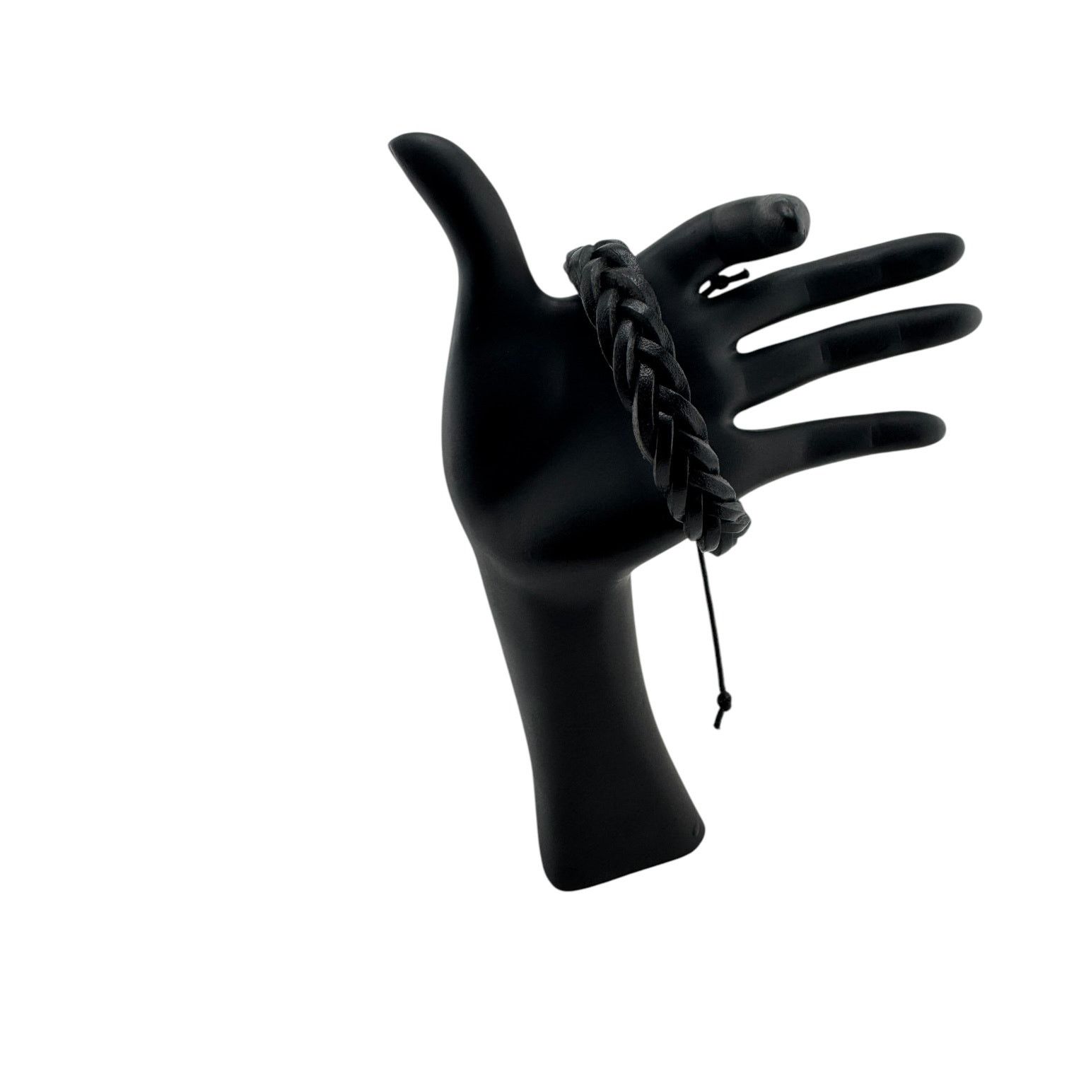 Other Handcrafted Black Leather Cuff for Unchained Souls Size ONE SIZE - 3 Thumbnail