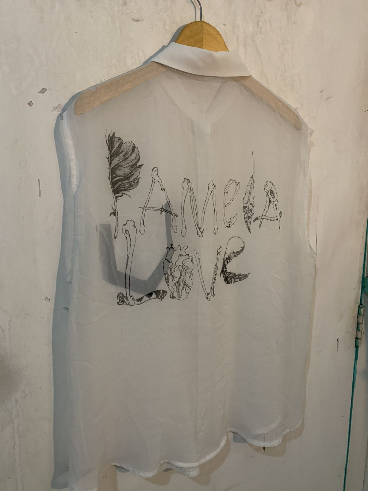 Issey Miyake Love Pamela Transparent Sleeveless Issey Miyake styel Size US XL / EU 56 / 4 - 2 Thumbnail