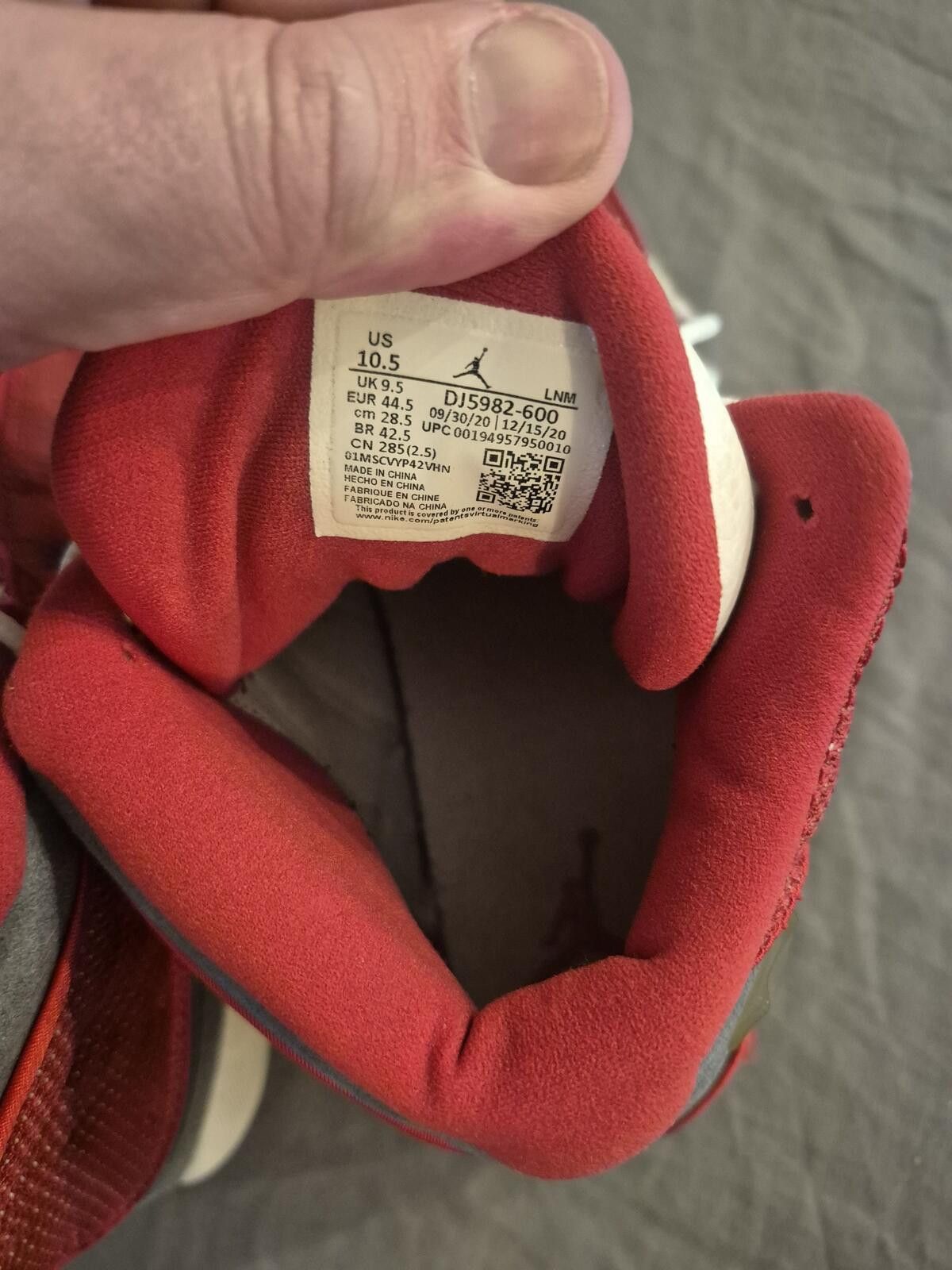 Jordan Brand Jordan 13 Retro Gym Red Flint Grey Size 10.5 Mens Size US 10.5 / EU 43-44 - 8 Thumbnail