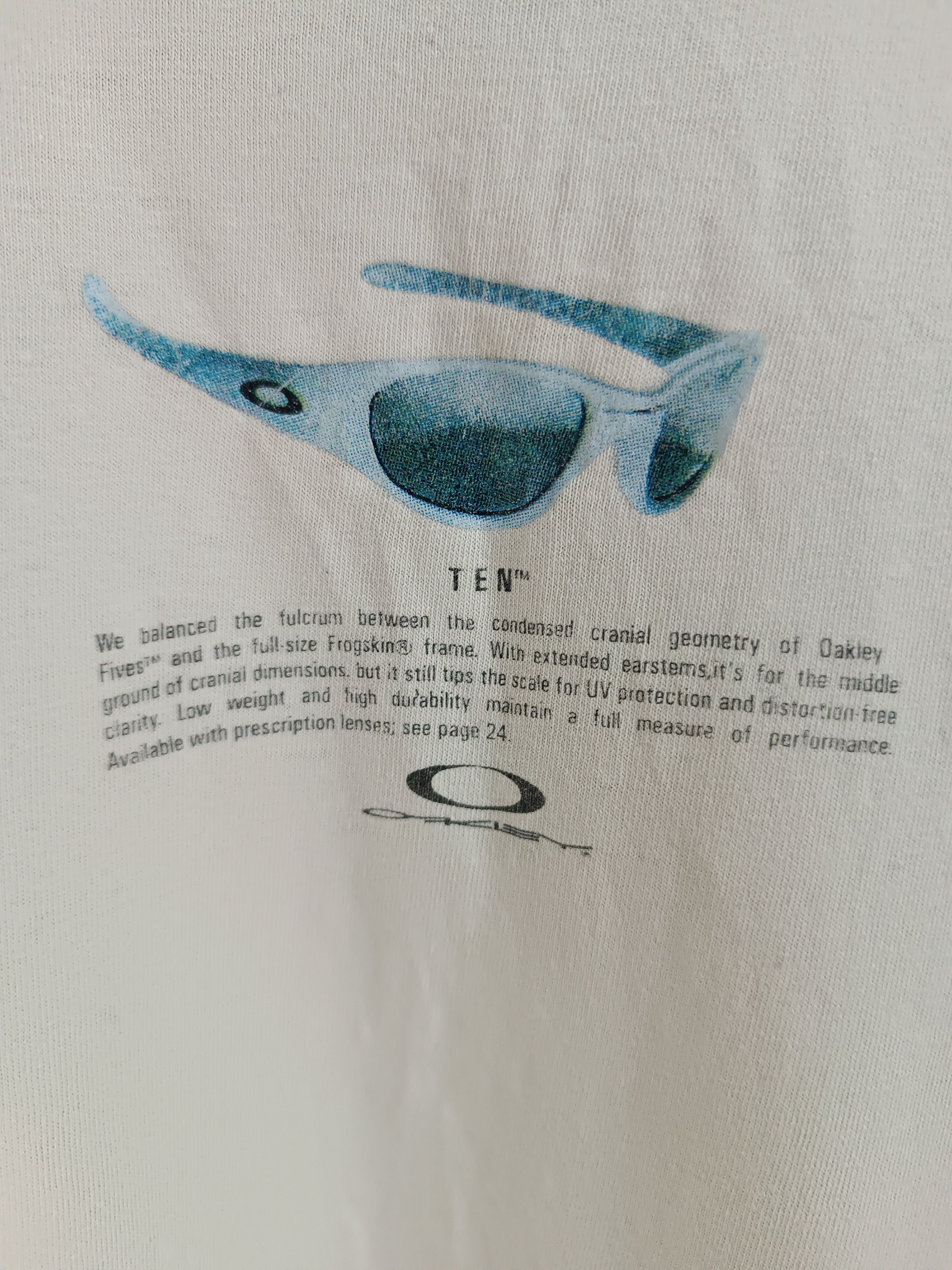 Oakley VERY RARE VINTAGE 90'S OAKLEY RACING JACKET EYEWEAR TEE Size US M / EU 48-50 / 2 - 7 Thumbnail