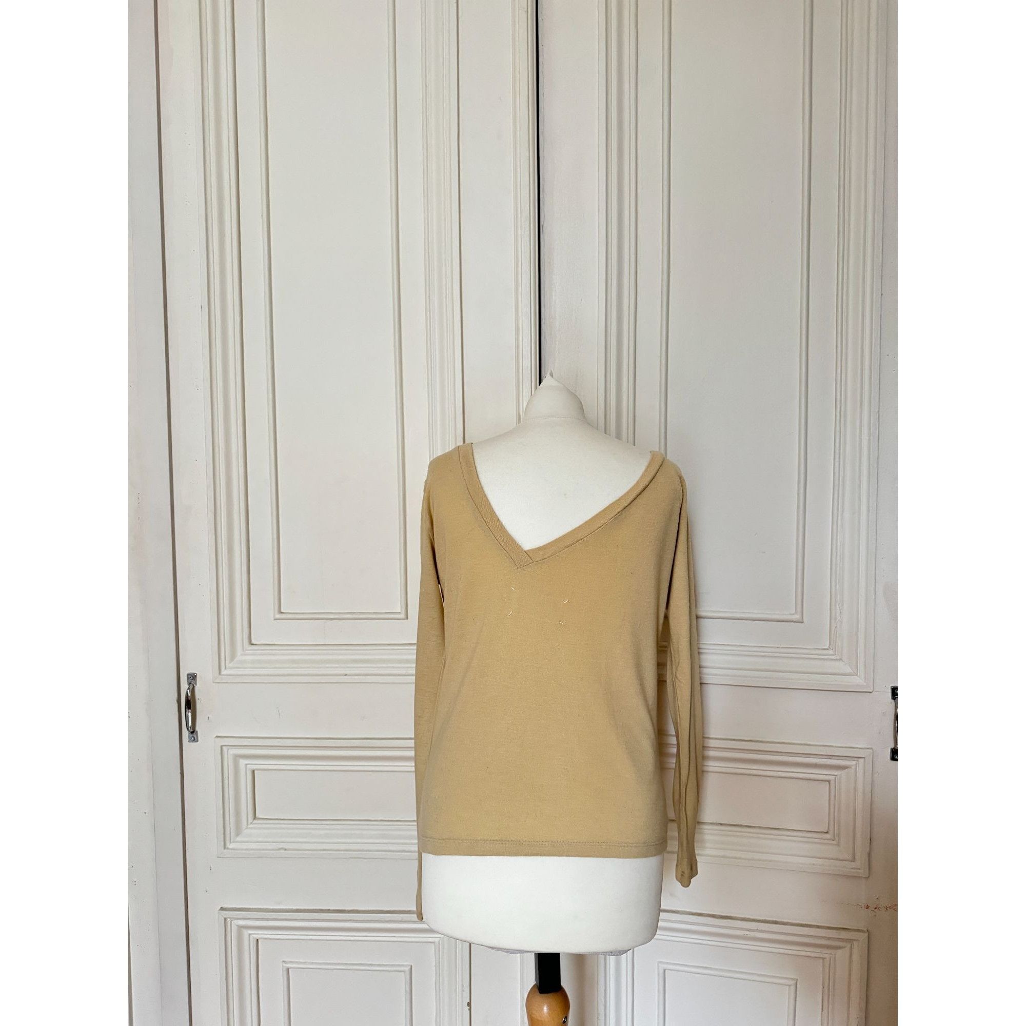 Maison Margiela FW 2007 Reversed V-Neck Sweater Size M / US 6-8 / IT 42-44 - 3 Thumbnail