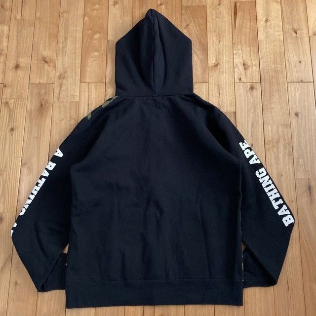 Bape BAPE CAMO full zip hoodie 1st camo green × black APE Size US XXL / EU 58 / 5 - 2 Thumbnail
