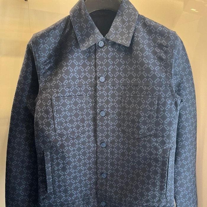 Givenchy o1w1db10925 Classic Jacket in Blue Size US S / EU 44-46 / 1 - 4 Thumbnail