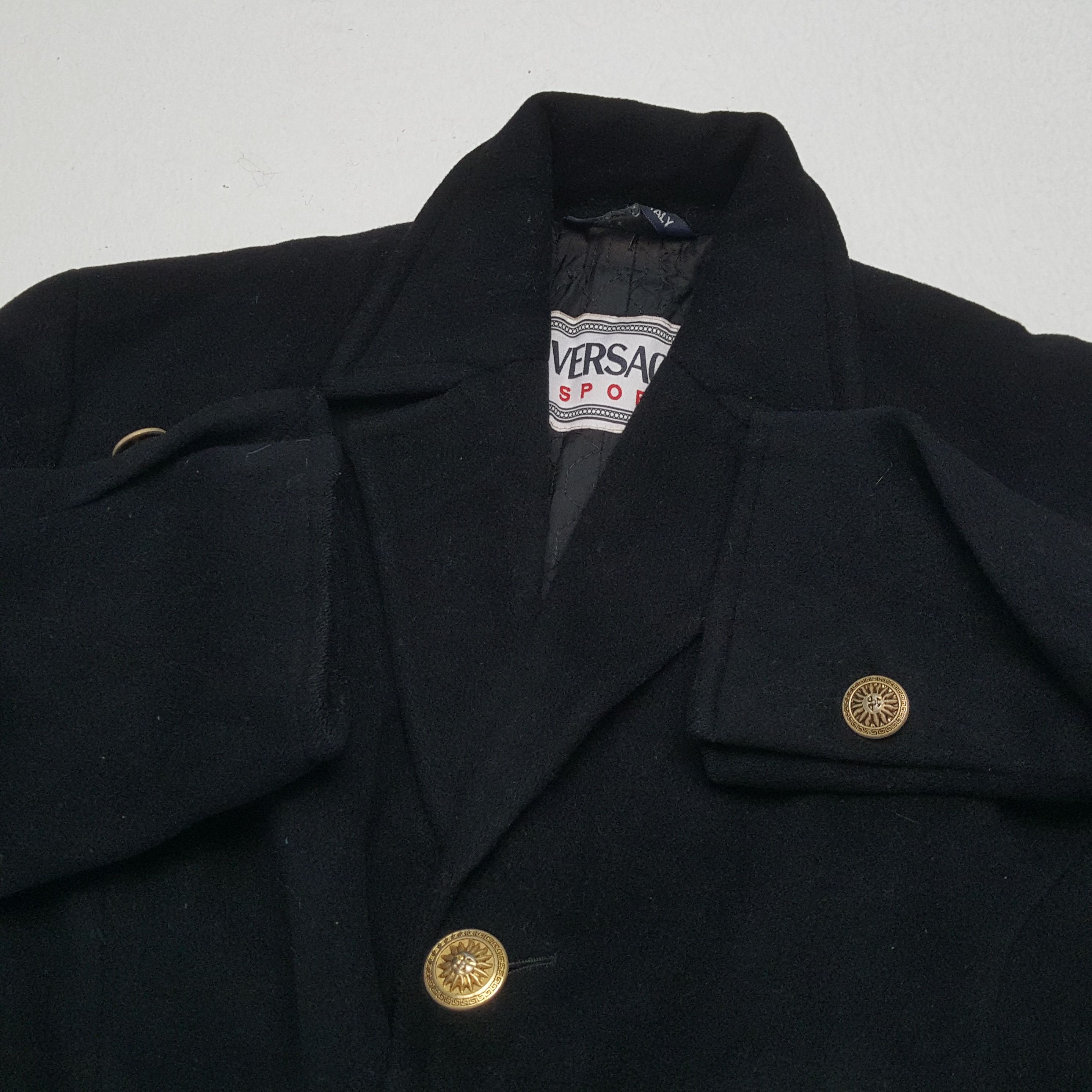 Versace × Vintage Vintage VERSACE SPORT Italian Fashion Brand Jacket Size S / US 4 / IT 40 - 9 Thumbnail
