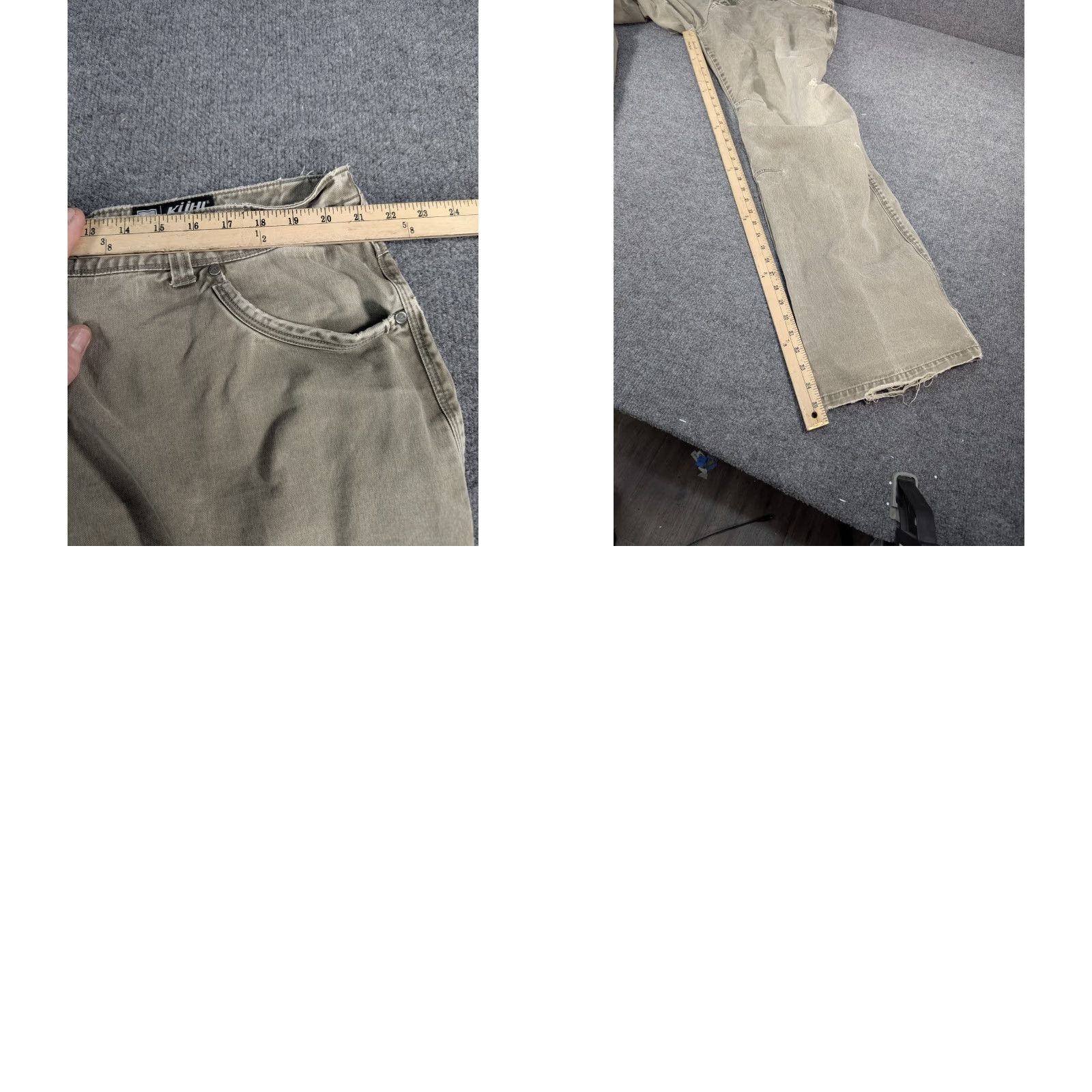 Vintage VINTAGE KUHL RYDR PANTS Men's 42x36 Tan Hiking Work Heavy Duty Chino 5-Pocket Regular Wide-Leg 42 in Inseam Mens Size US 42 / EU 58 - 8 Thumbnail