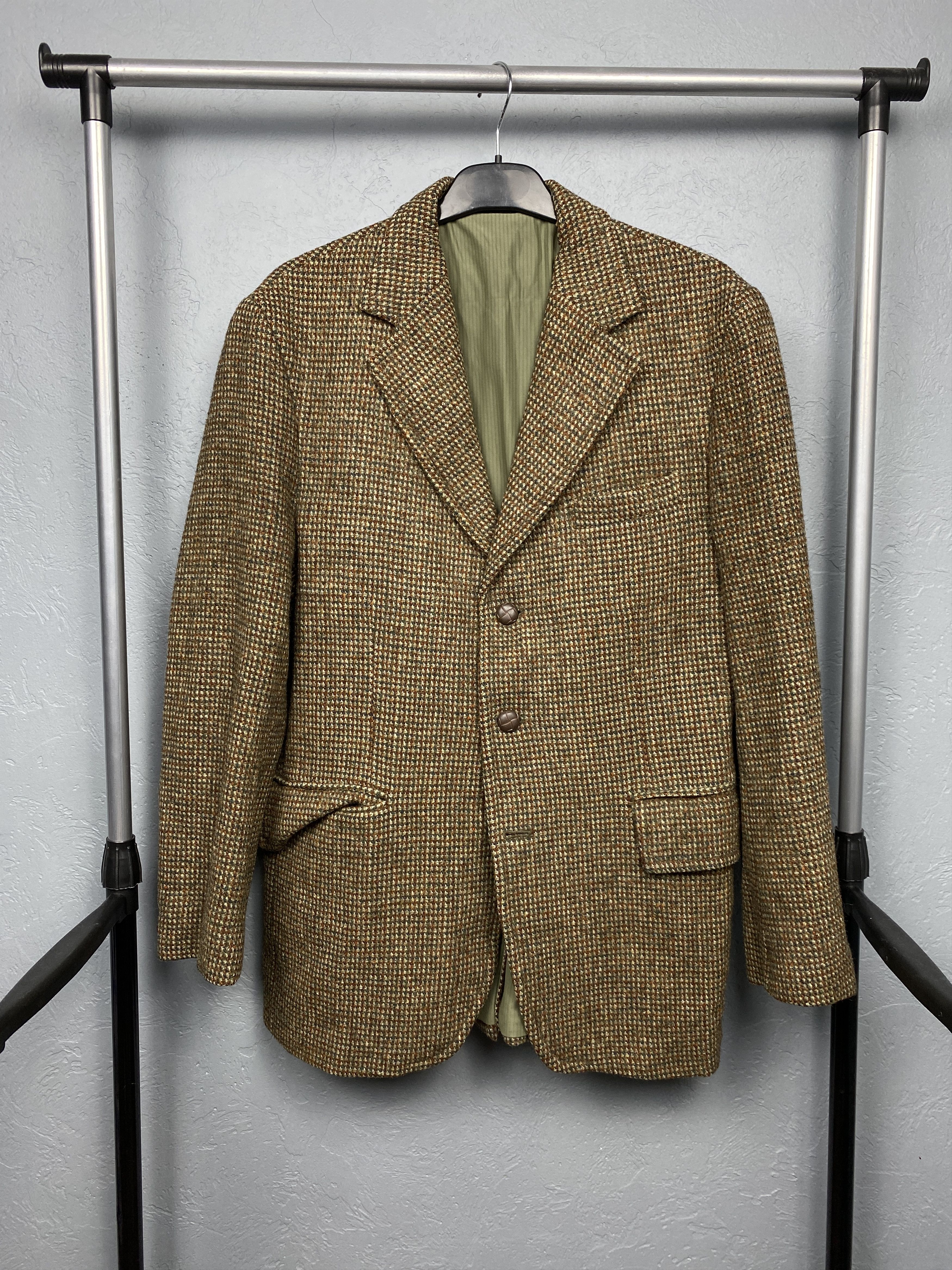Harris Tweed Harris Tweed Ransom Clothing Vintage Wool Blazer Jacket Size US M / EU 48-50 / 2 - 1 Thumbnail