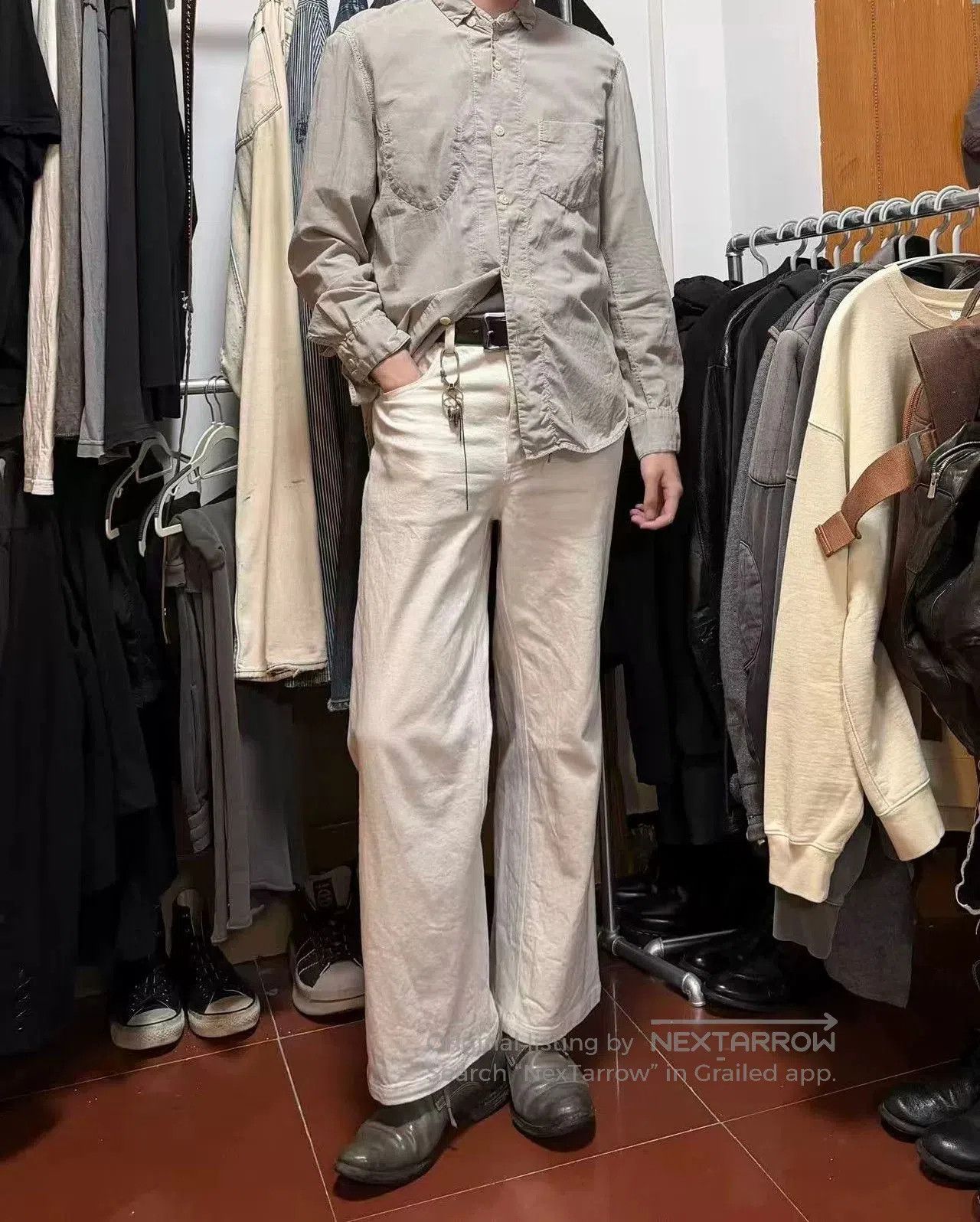 Takahiromiyashita The Soloist. Soloist 12ss Earthdye Shirt. Size US XS / EU 42 / 0 - 1 Thumbnail