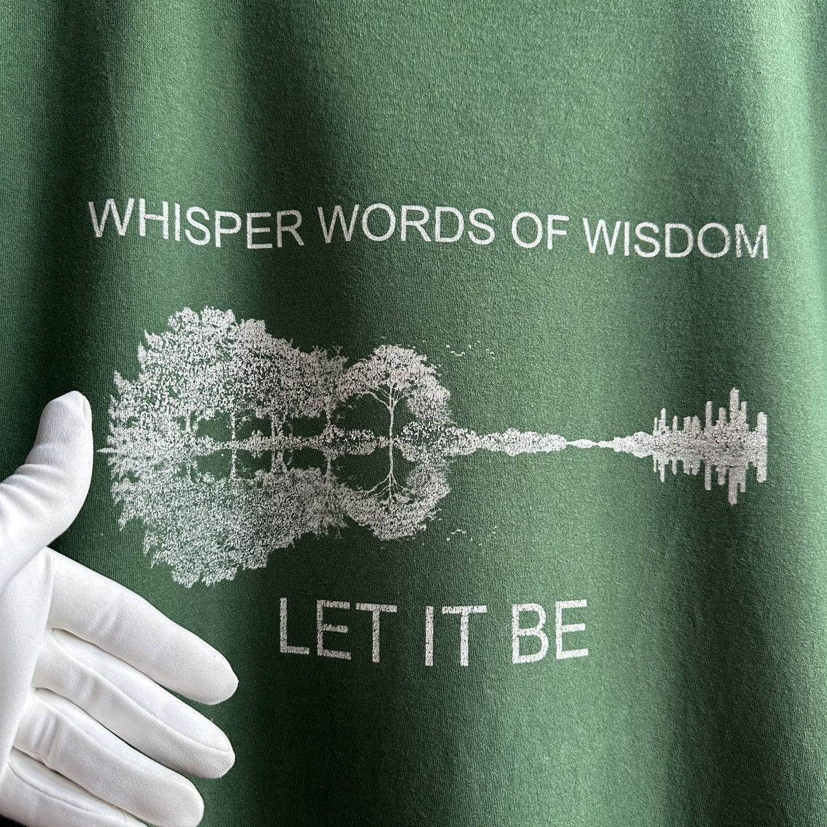 Band Tees × Vintage Vintage The Beatles Let It Be “Whisper Words Of Wisdom” Tee Size US XL / EU 56 / 4 - 3 Thumbnail