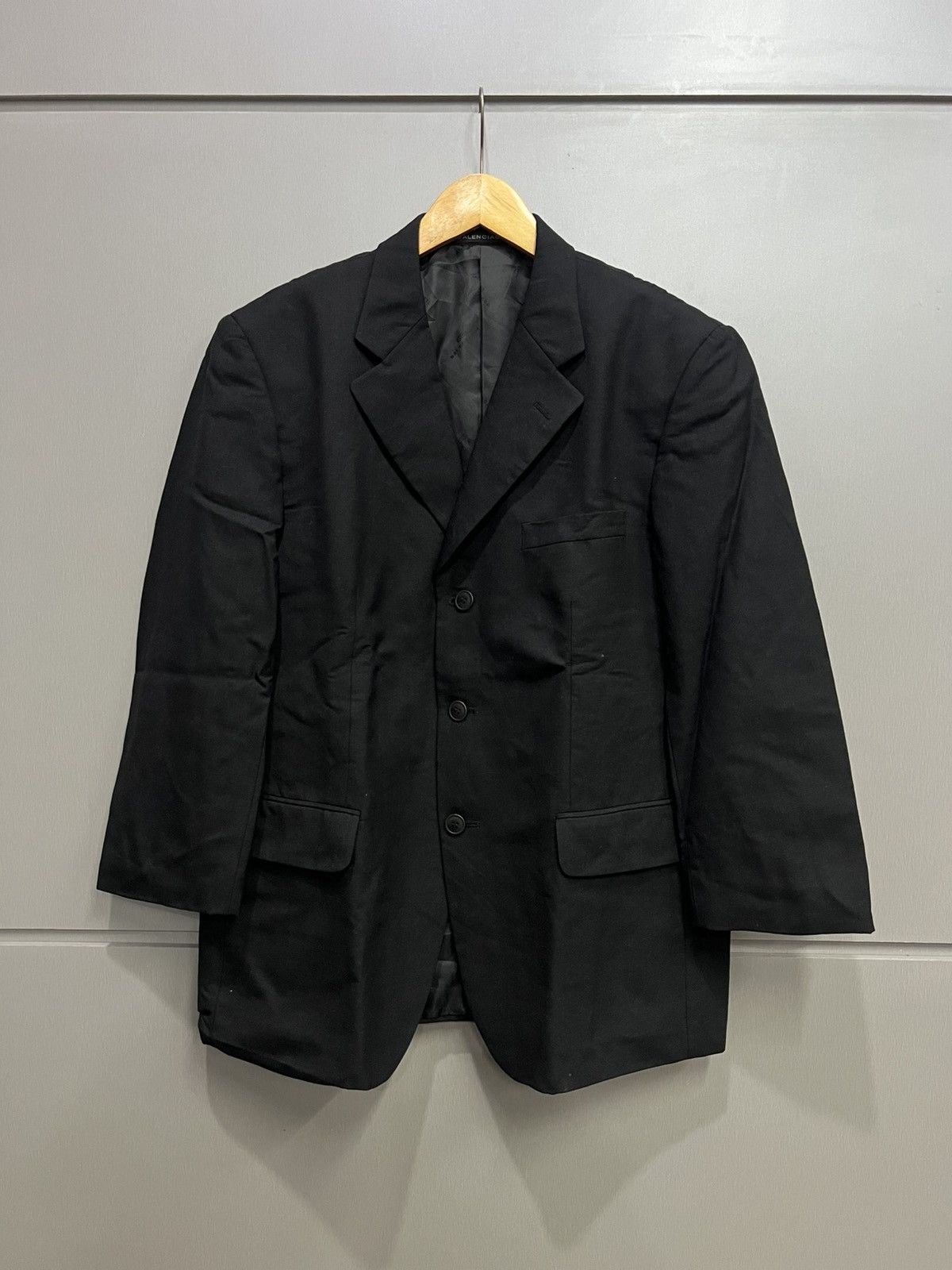 Balenciaga 90s Vintage Balenciaga Blazer Jacket Size 40R - 1 Thumbnail