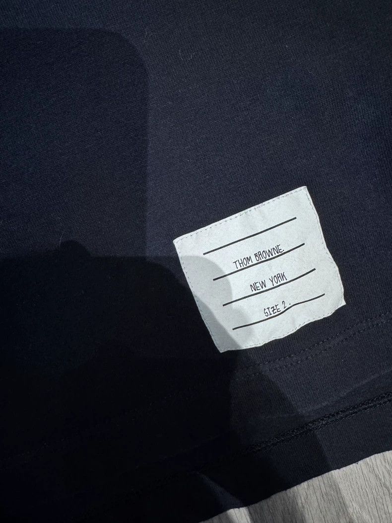 Thom Browne Thom Browne Blue short sleeves Size US M / EU 48-50 / 2 - 2 Thumbnail