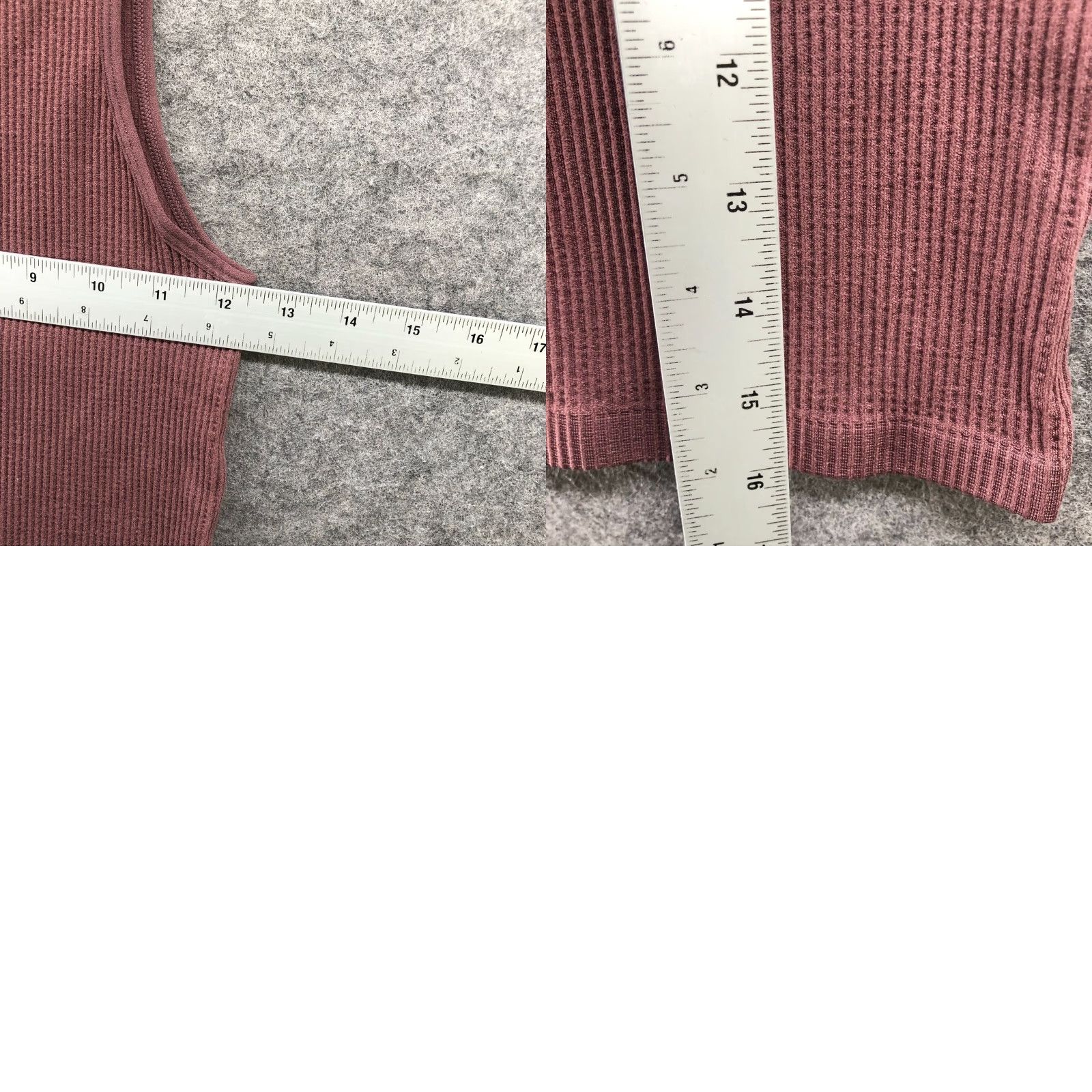 Zara ZARA Ribbed Crop Top Womens M Brown Solid Sleeveless Mock Neck Fitted Tank Casual Size M / US 6-8 / IT 42-44 - 8 Thumbnail