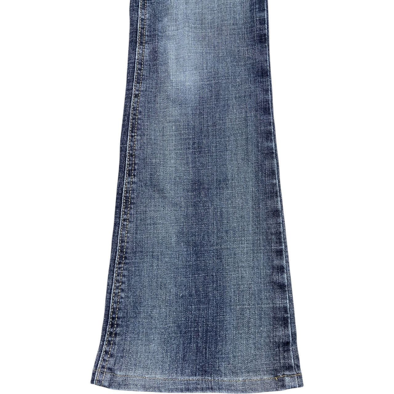 Edwin Edwin 503 Faded Black Wash Style Flare Jeans Size US 28 / EU 44 - 6 Thumbnail