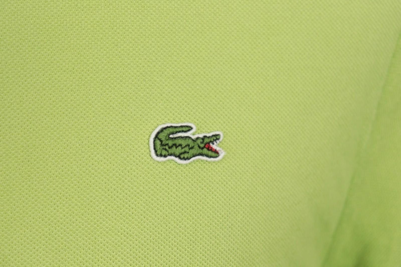 Lacoste Lacoste Green Short Sleeve Polo Shirt Size 7 / US XXL Size US XXL / EU 58 / 5 - 3 Thumbnail