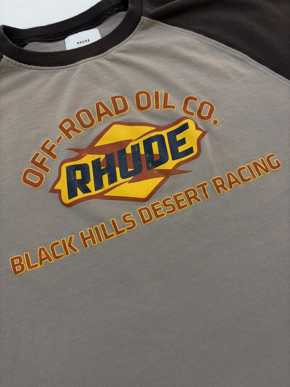 Rhude Rhude Off Road Oil Black Hills Desert Racing Longsleeve Size US XL / EU 56 / 4 - 5 Thumbnail