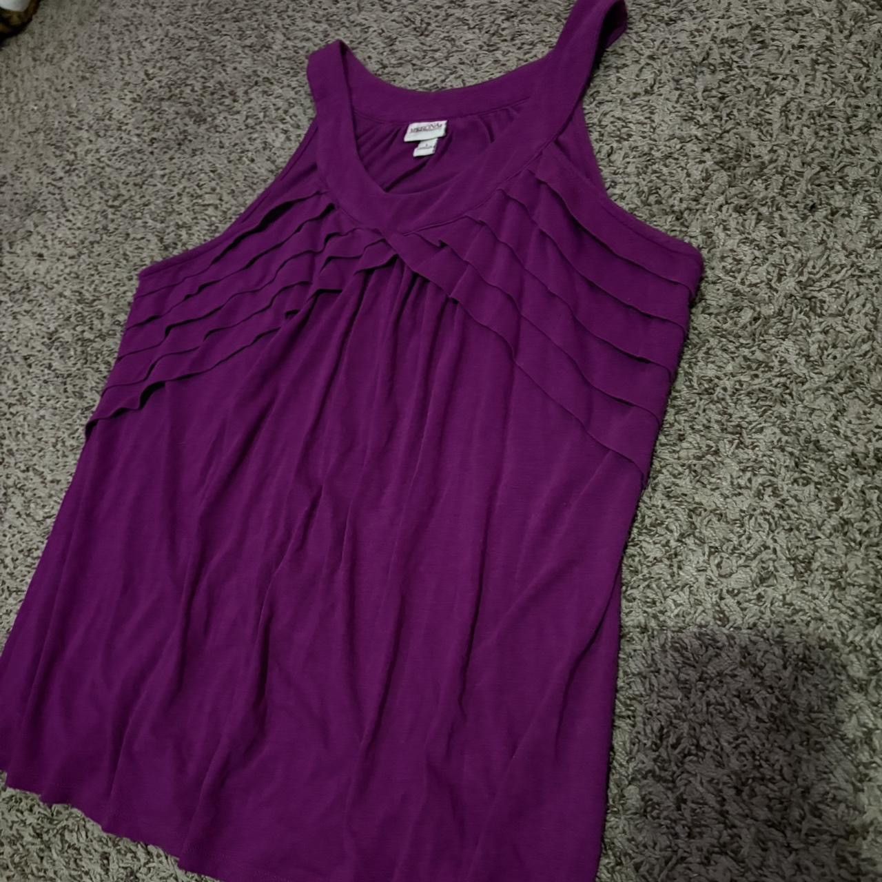 Merona Purple Y2K halter neck tank top Size L / US 10 / IT 46 - 4 Thumbnail
