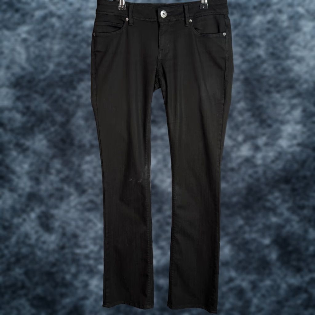 DL1961 VINTAGE DL1961 Cindy Slim Boot Jeans Women 27 Black Denim Bootcut 32in Inseam Womens Size 27" / US 4 / IT 40 - 1 Thumbnail