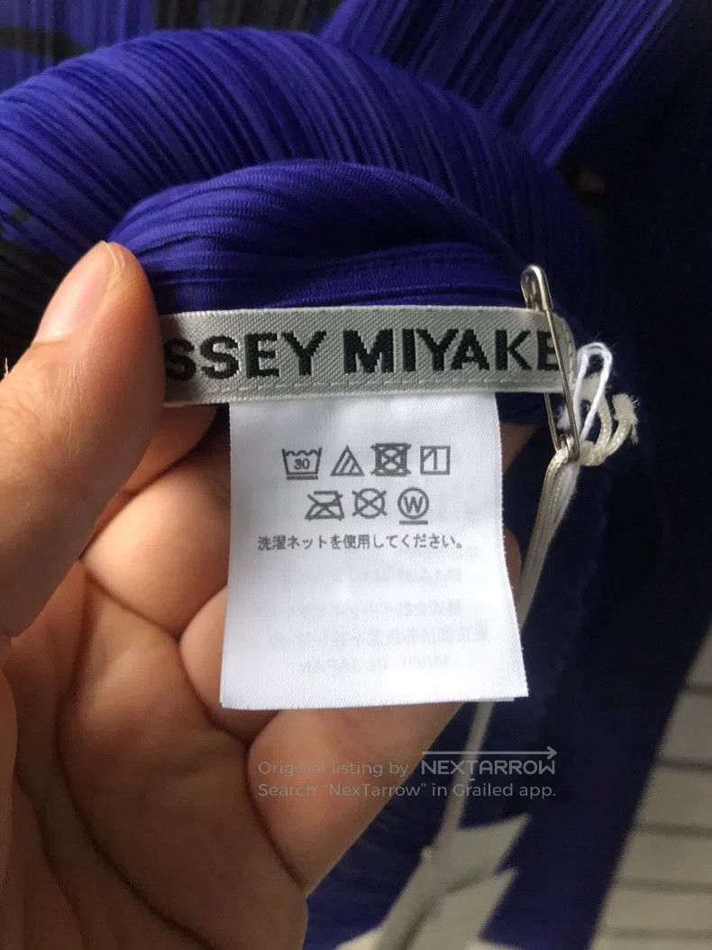 Issey Miyake Issey Miyake Purple Long Sleeve Top Size M / US 6-8 / IT 42-44 - 3 Thumbnail