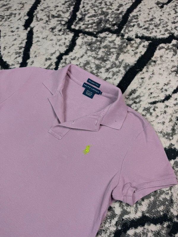 Ralph Lauren Ralph Lauren purple pink polo shirt S vintage Size S / US 4 / IT 40 - 3 Thumbnail