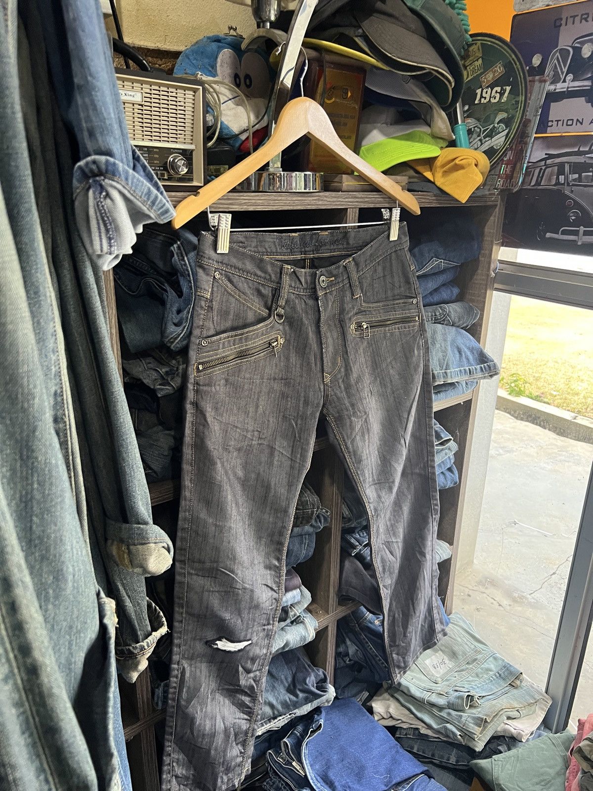 Nicole Club 🔥Nicole Club For Men Bondage Denim Size US 31 - 3 Thumbnail