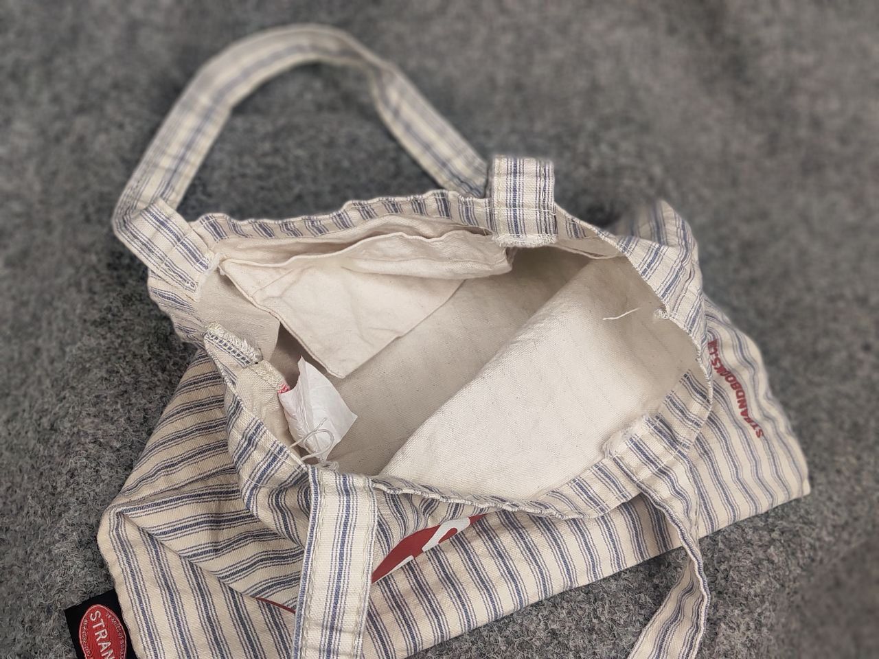 Vintage Strand 18 miles of books New York Design Shopper Tote Bag Size ONE SIZE - 16 Thumbnail