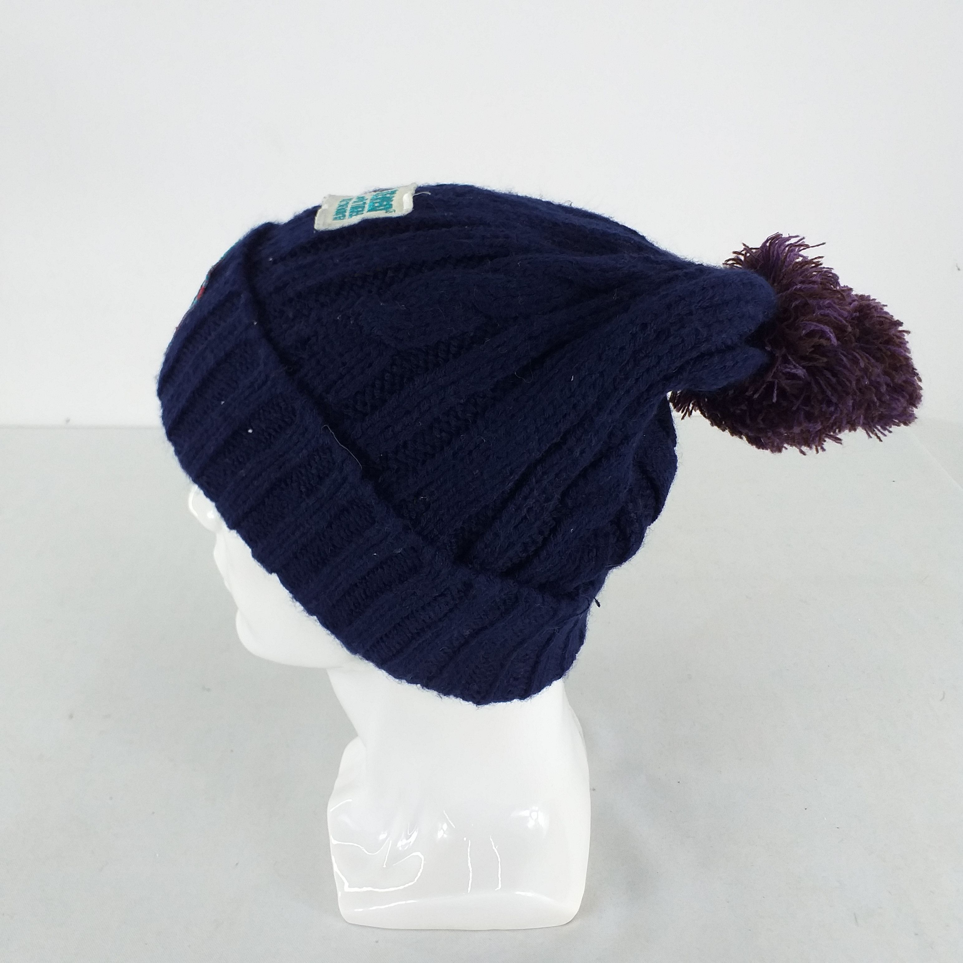Japanese Brand Stereo Embroidery Snow Cap Hat Beanie -BN321 Size ONE SIZE - 2 Thumbnail